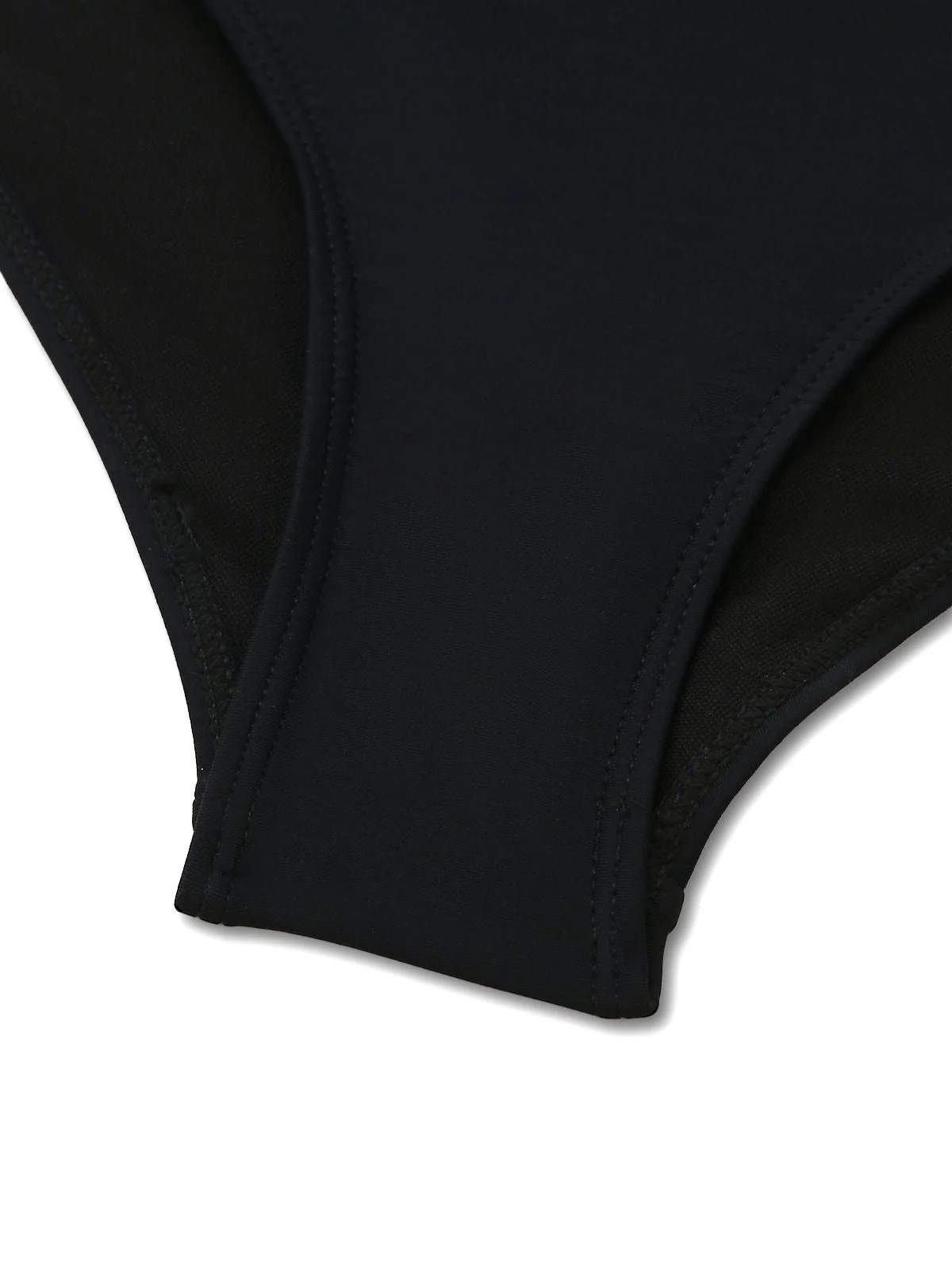 2PCS Maillot de bain paréo plissés métallisés 1980s - Image 9