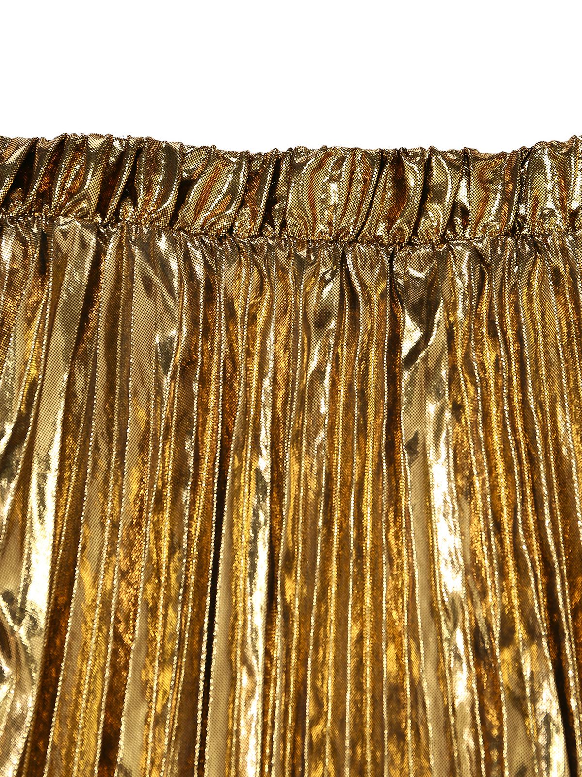 2PCS Maillot de bain paréo sequins dorés floral 3D 1980s - Image 12