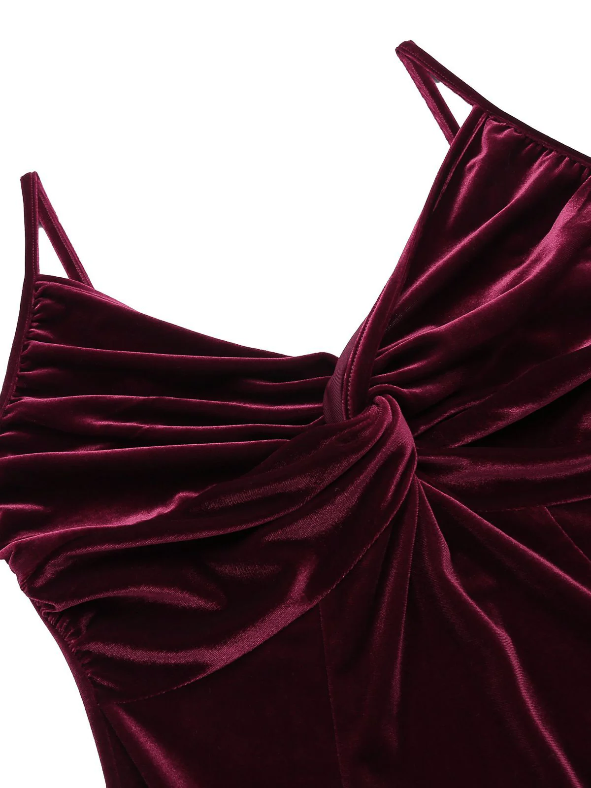 2PCS Robe Crayon Vintage Velours Bordeaux Année 60 Cocktail Pin up - Image 9