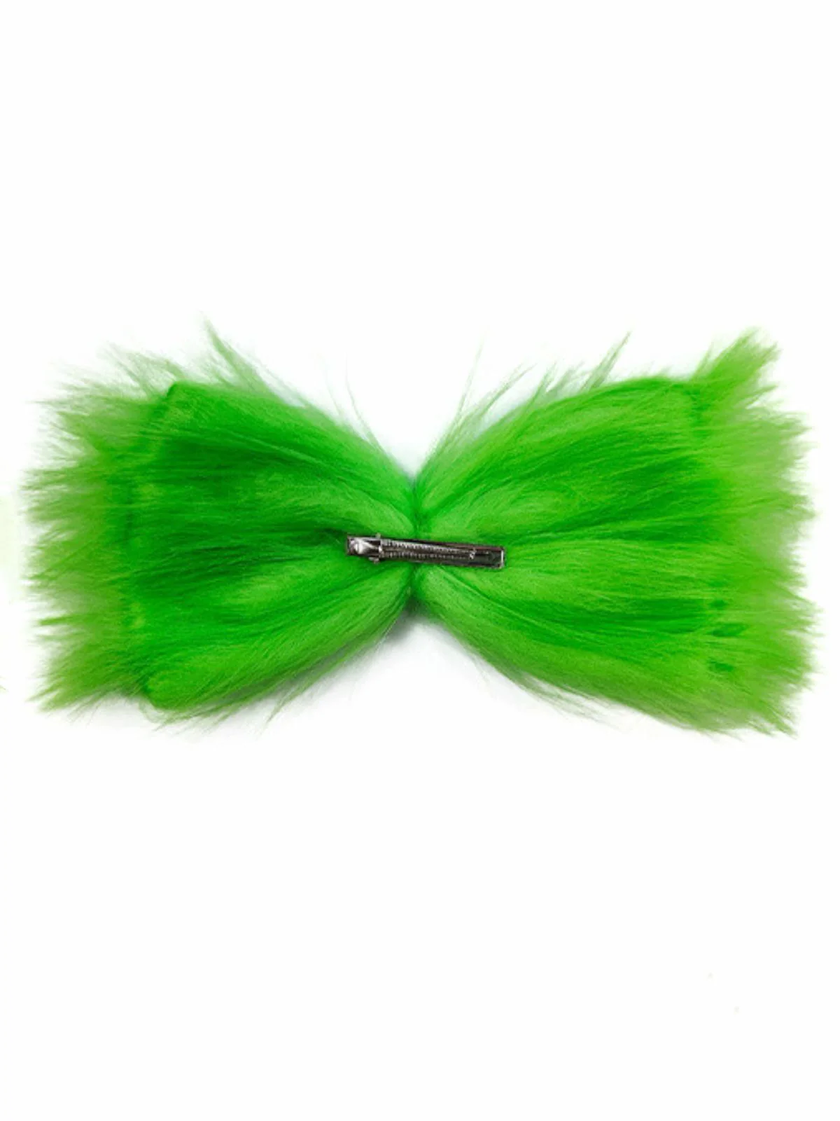 Accessoires en fourrure verte du Grinch de Noël - Image 2