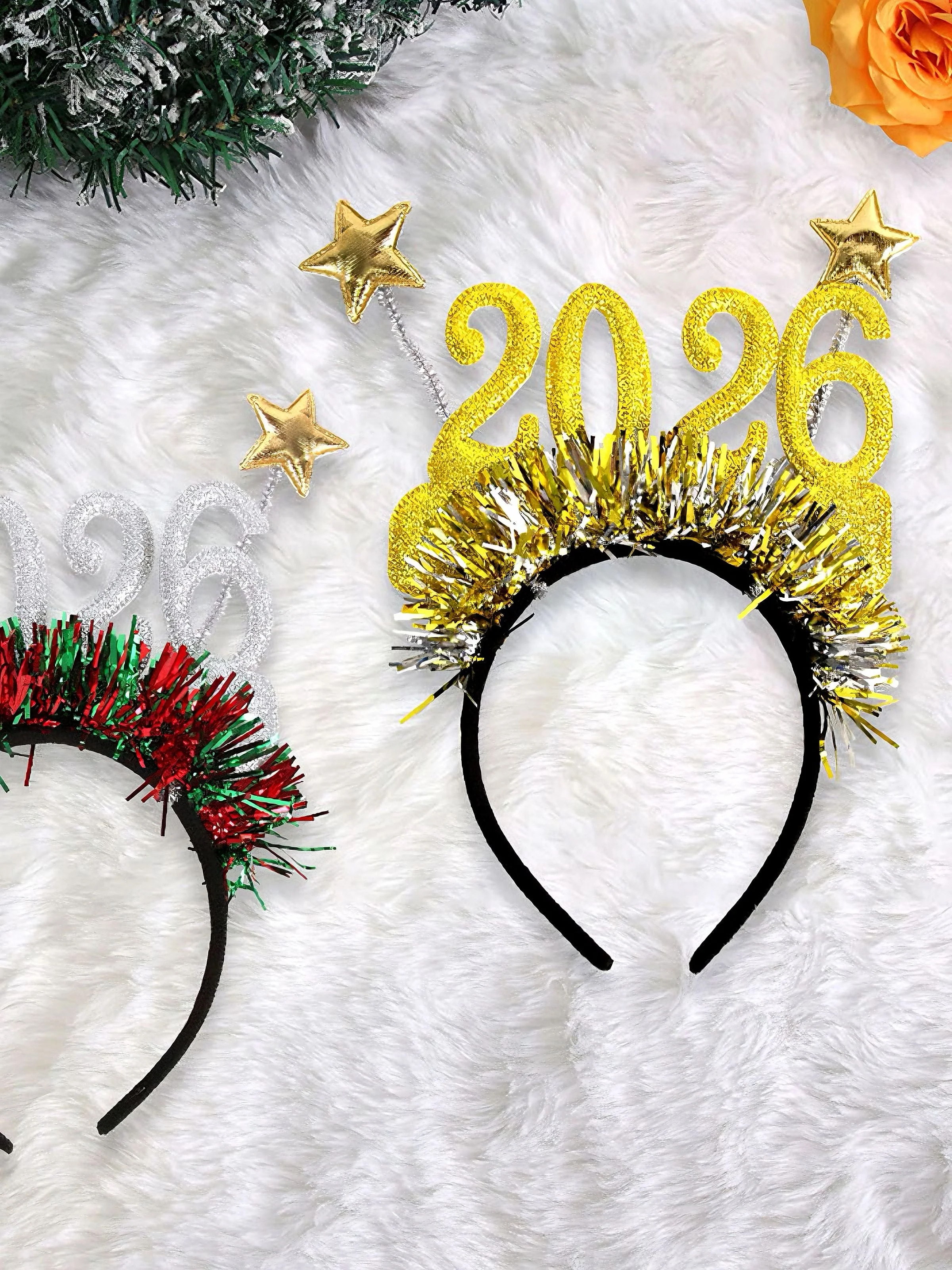 Bandeau à étoiles pour la fête du Nouvel An 2026 - Image 5