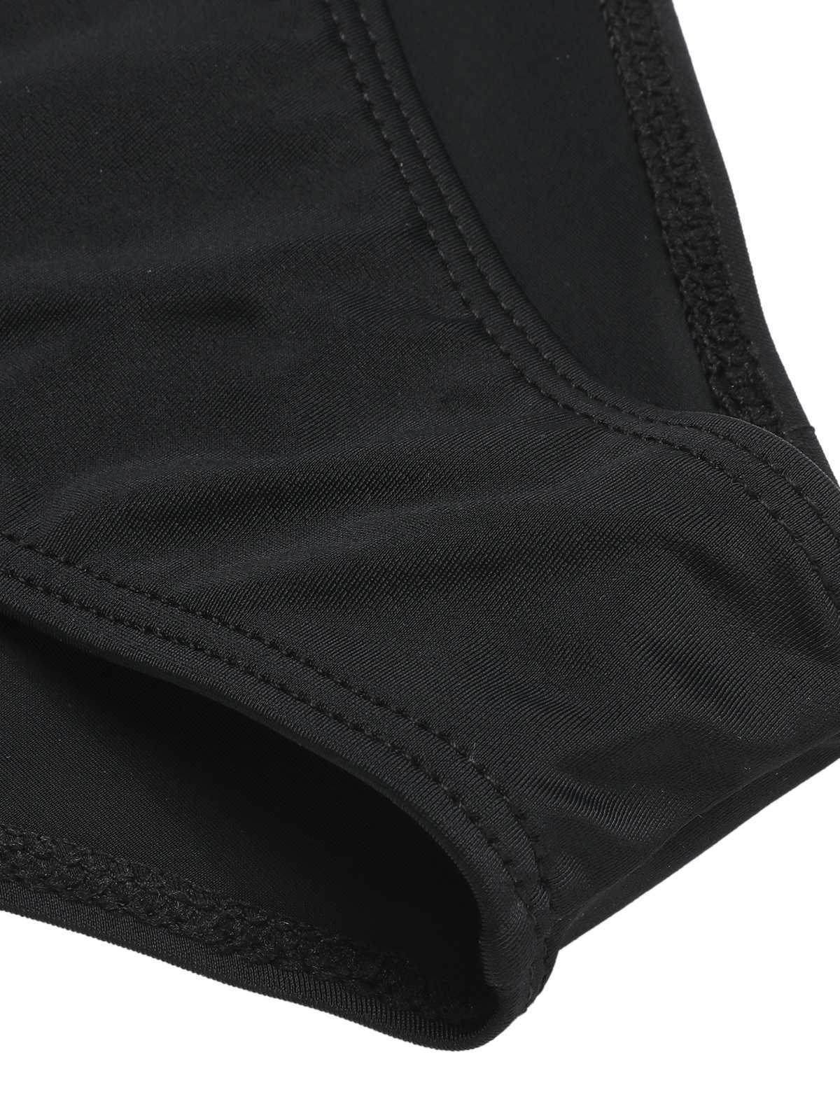 Maillot de bain en maille à pois noir des années 1950 - Image 7