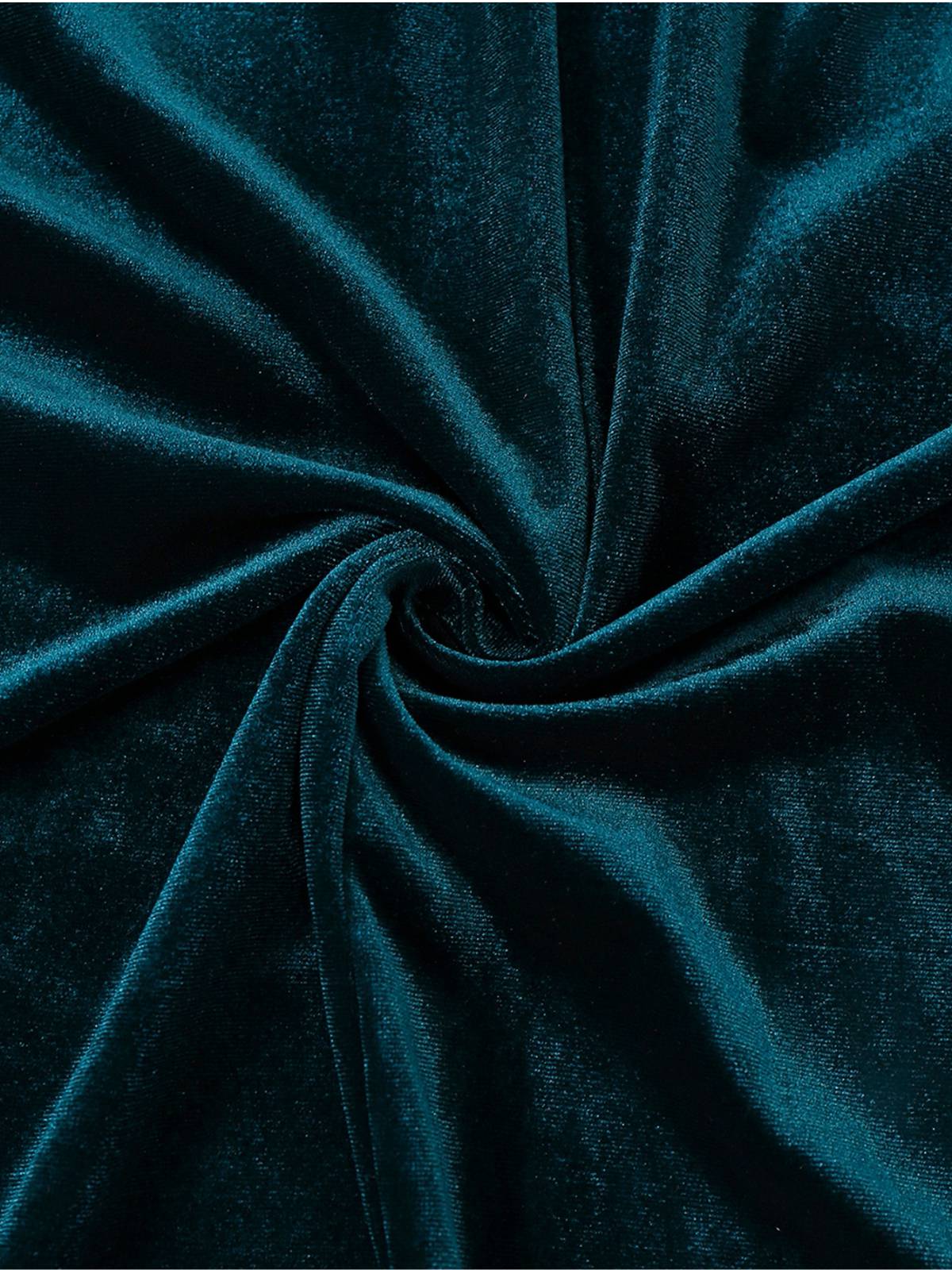 Blazer croisé en velours uni des années 1980 - Image 11