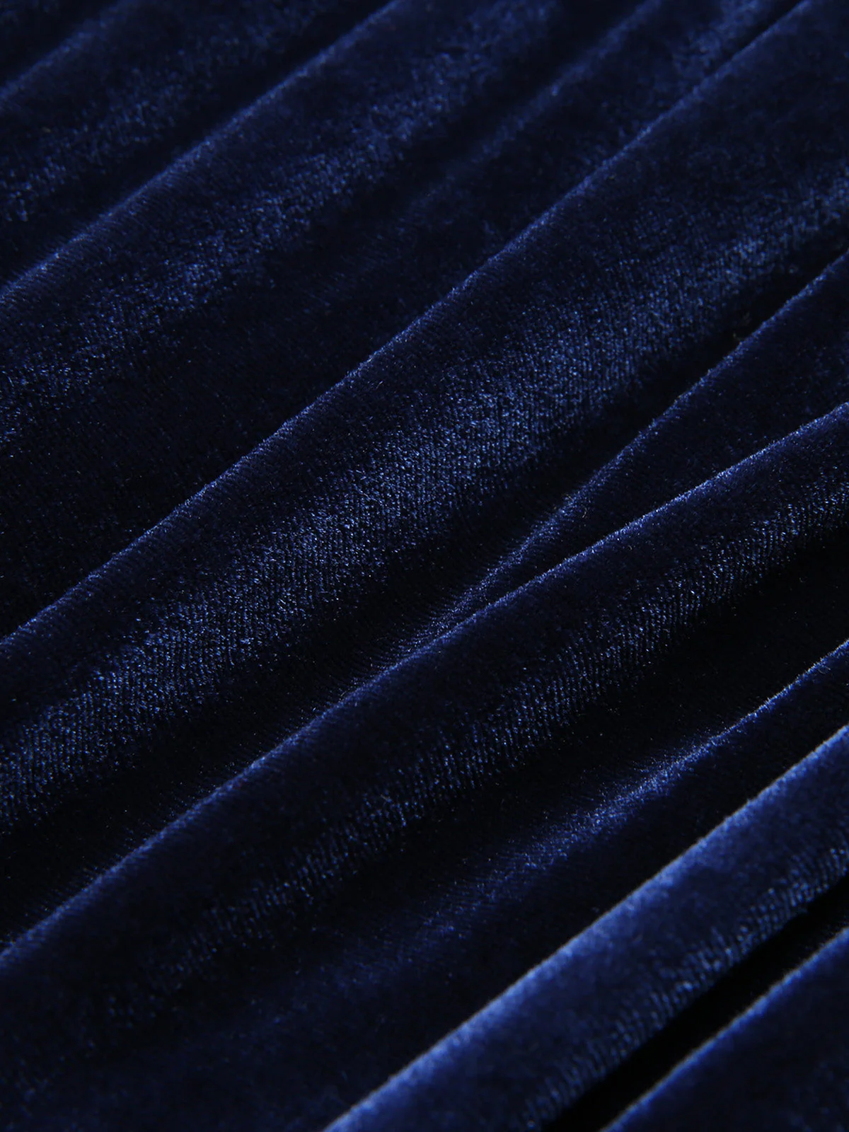 Robe crayon bleue en velours papillon 3D des années 1960 - Image 6