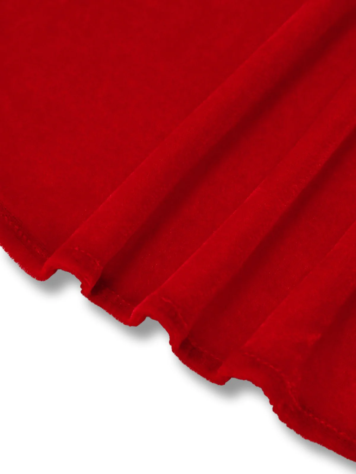Cape patchwork en velours et dentelle unie des années 1950 - Image 6