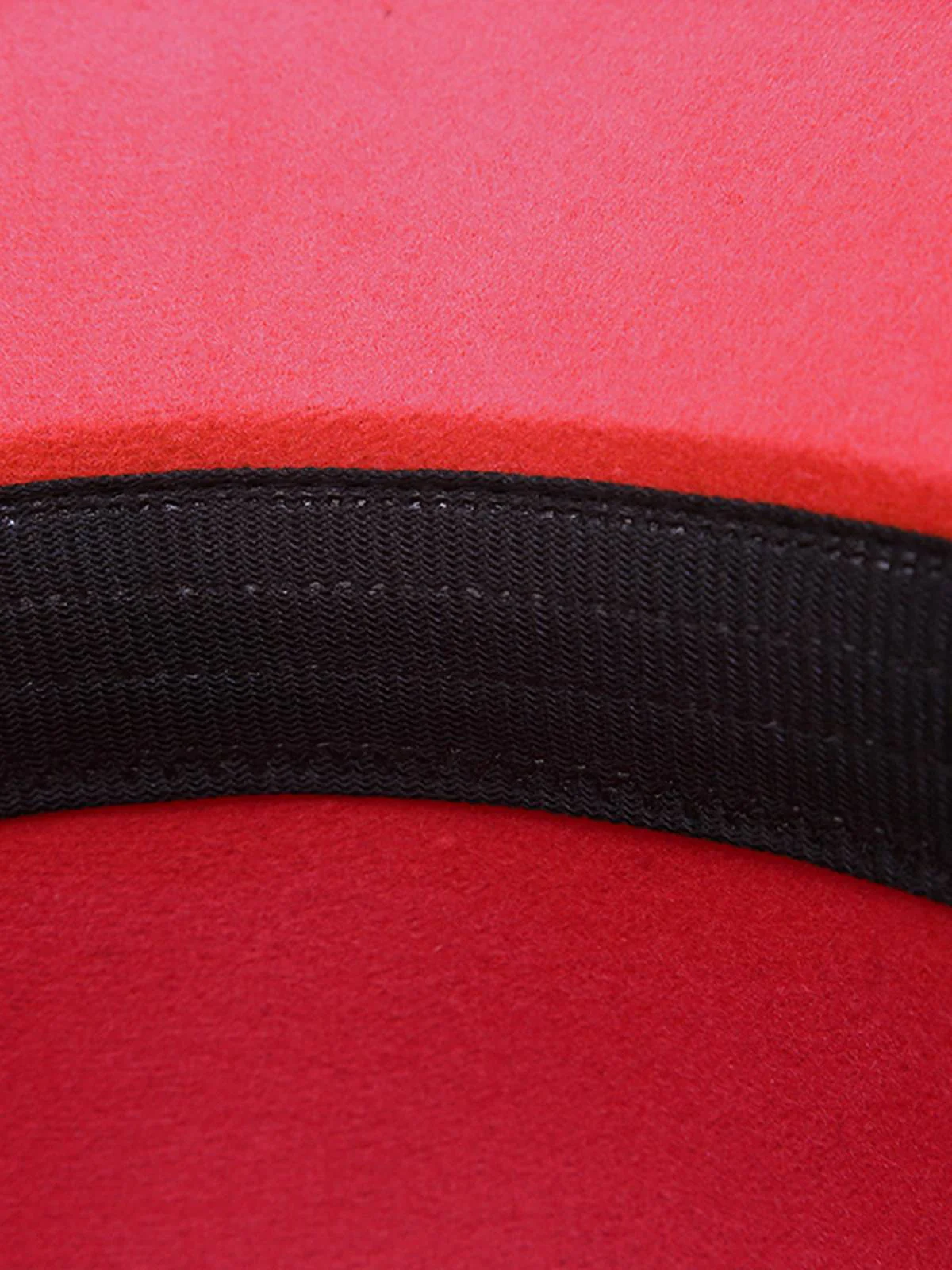 Chapeau cloche en imitation laine unie avec nœud - Image 6