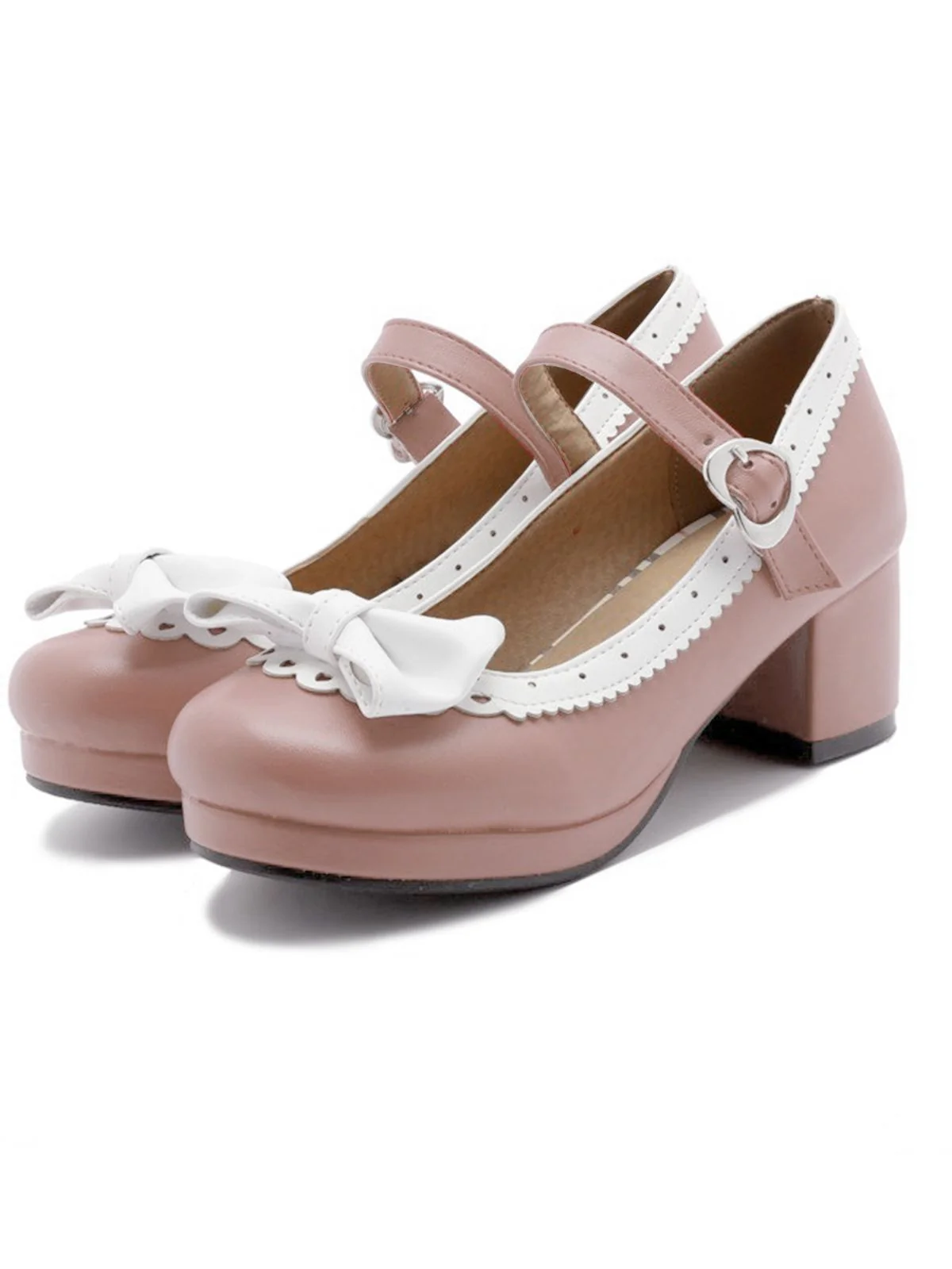 Chaussures à Talons Hauts avec Nœud Papillon - Image 11