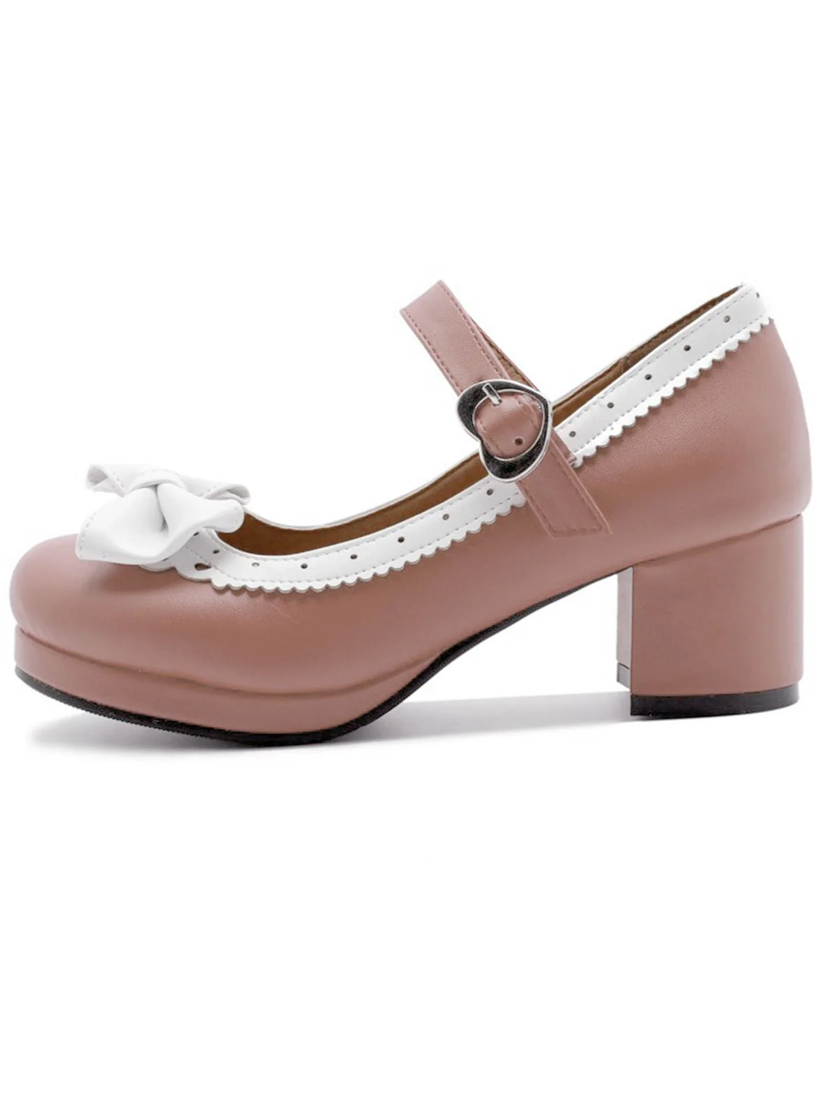 Chaussures à Talons Hauts avec Nœud Papillon - Image 12