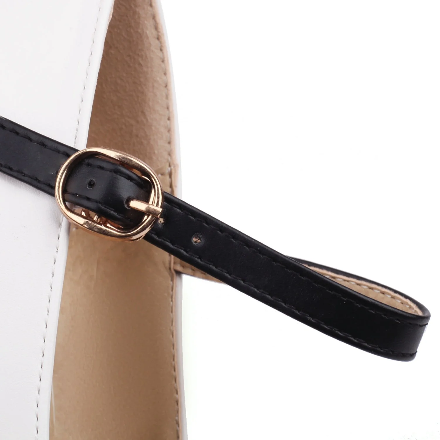 Chaussures à talons hauts et bout carré assortis avec nœud papillon - Image 16