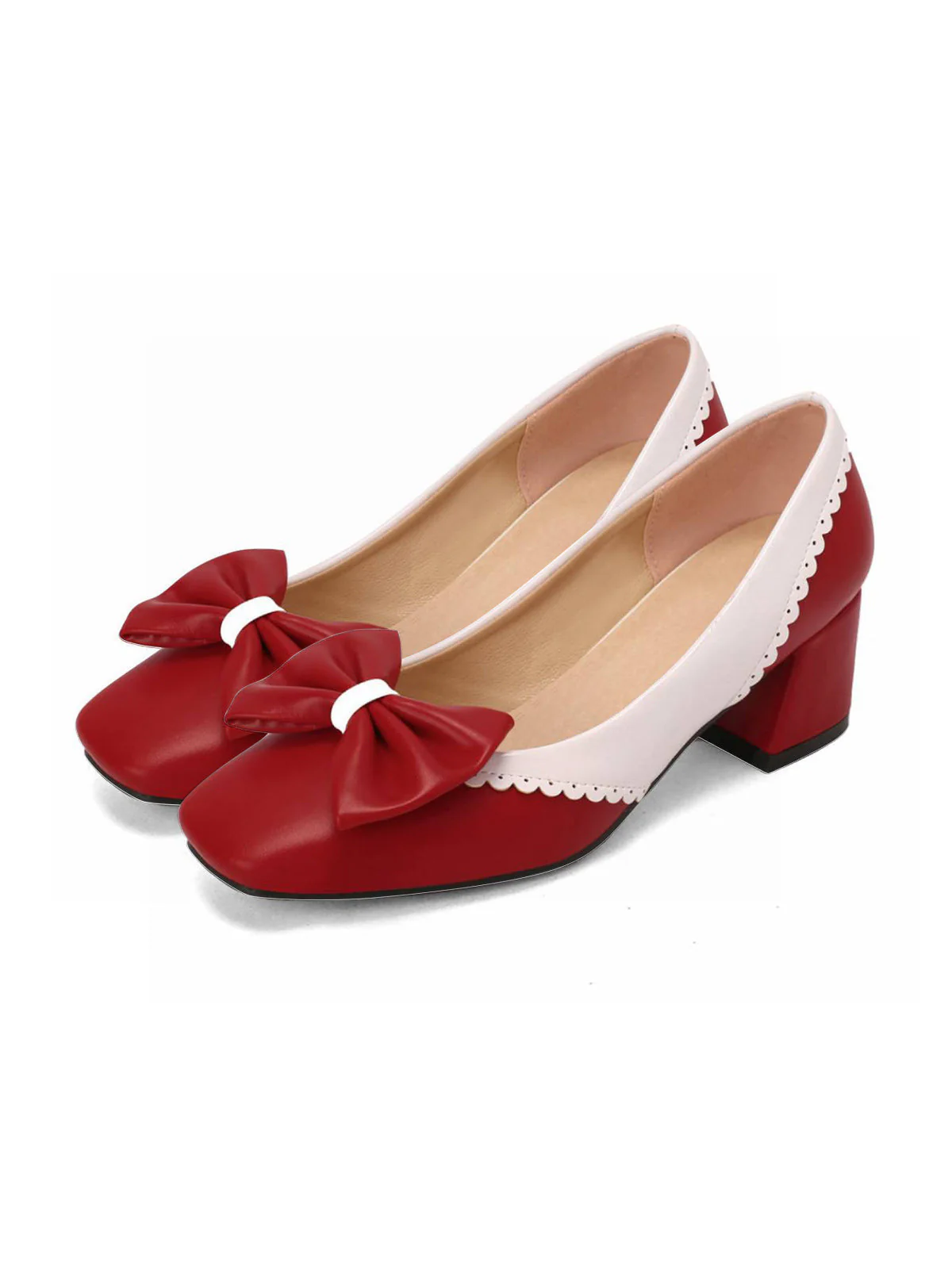Chaussures à talons hauts Mary Jane rétro - Image 4