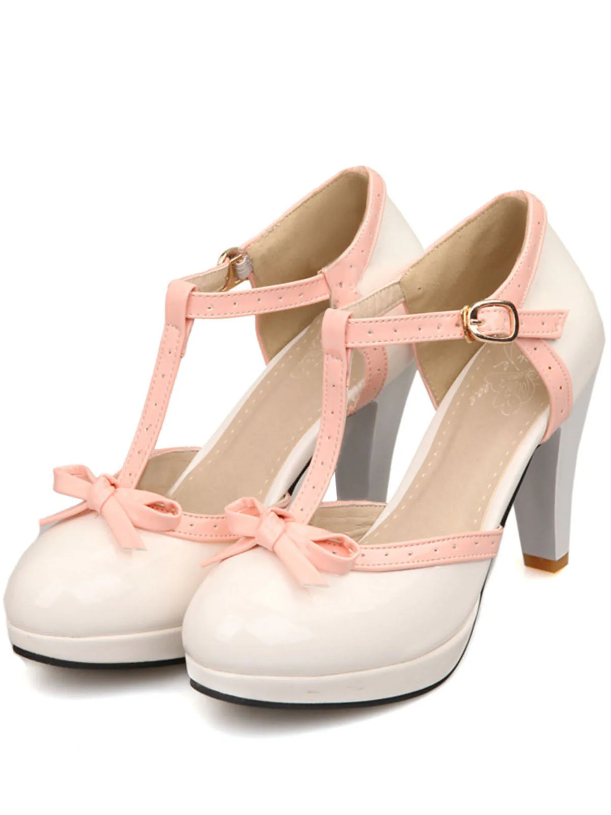 Chaussures avec Nœud Papillon À Talons Hauts - Image 9