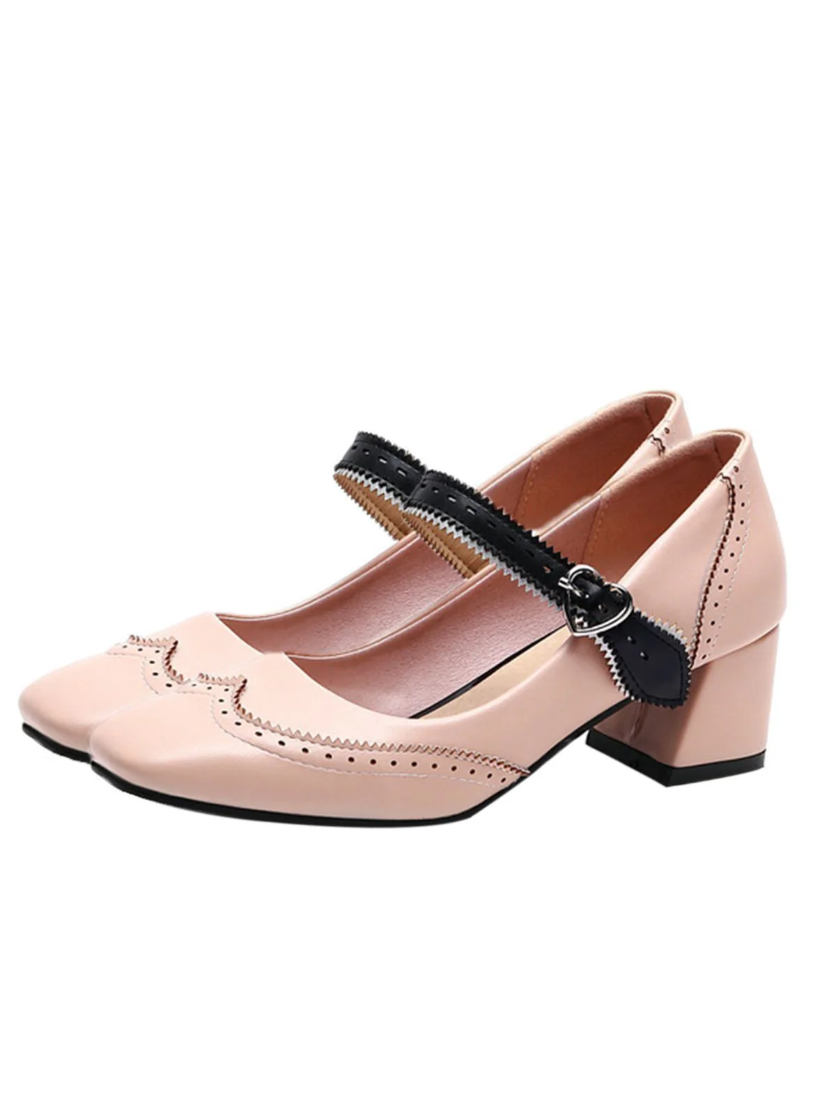 Chaussures Mary Jane à Talons Épais - Image 3