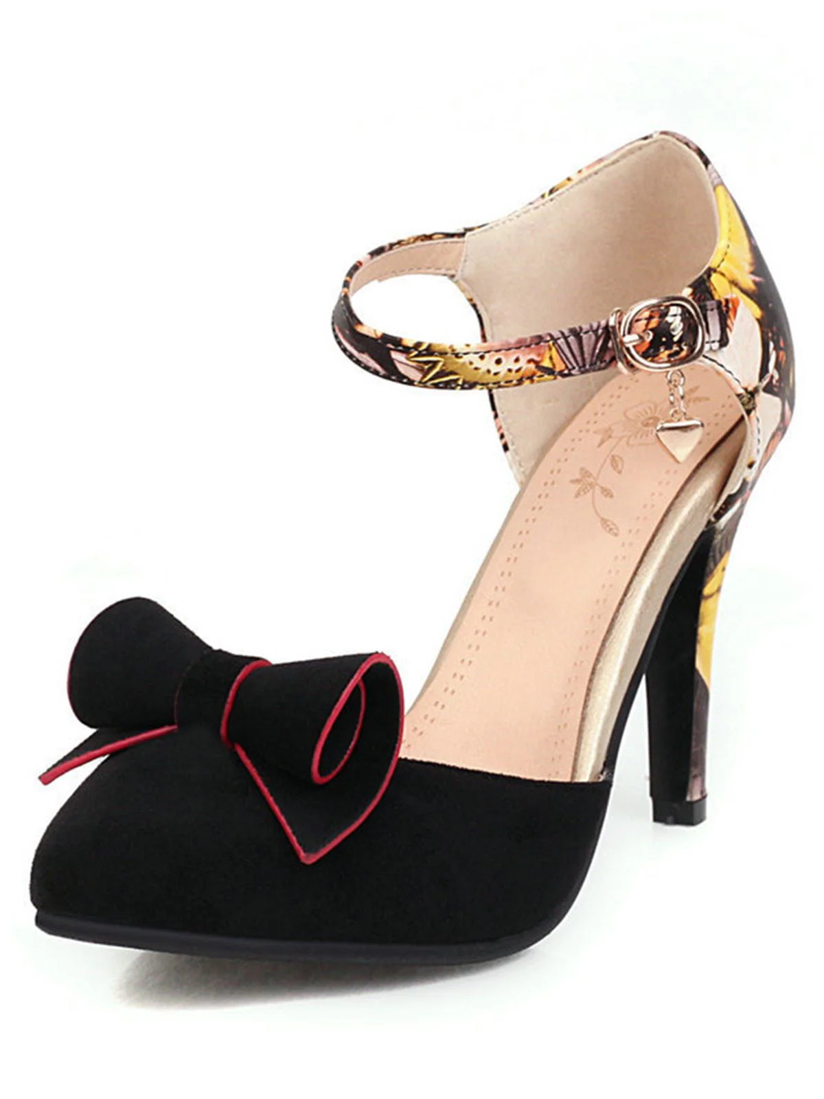 Chaussures Rétro à Talons Hauts et Bout Pointu - Image 7
