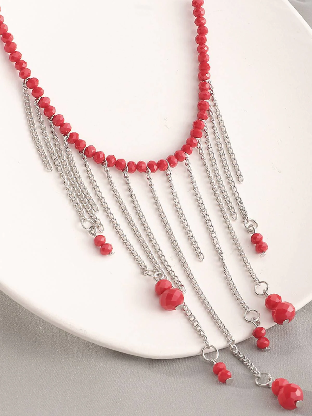 Collier de chaîne de gland de bijoux d'Halloween - Image 3