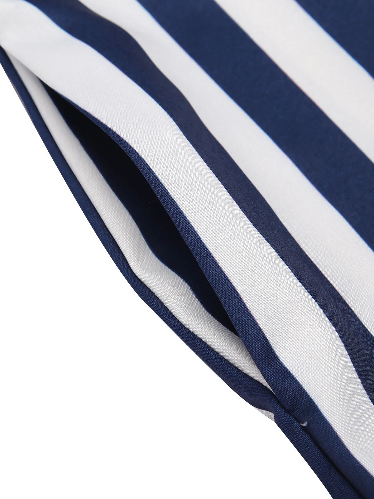 Combinaison Vintage Année 50 à Rayures avec Ceinture Bleu et Blanc - Image 7
