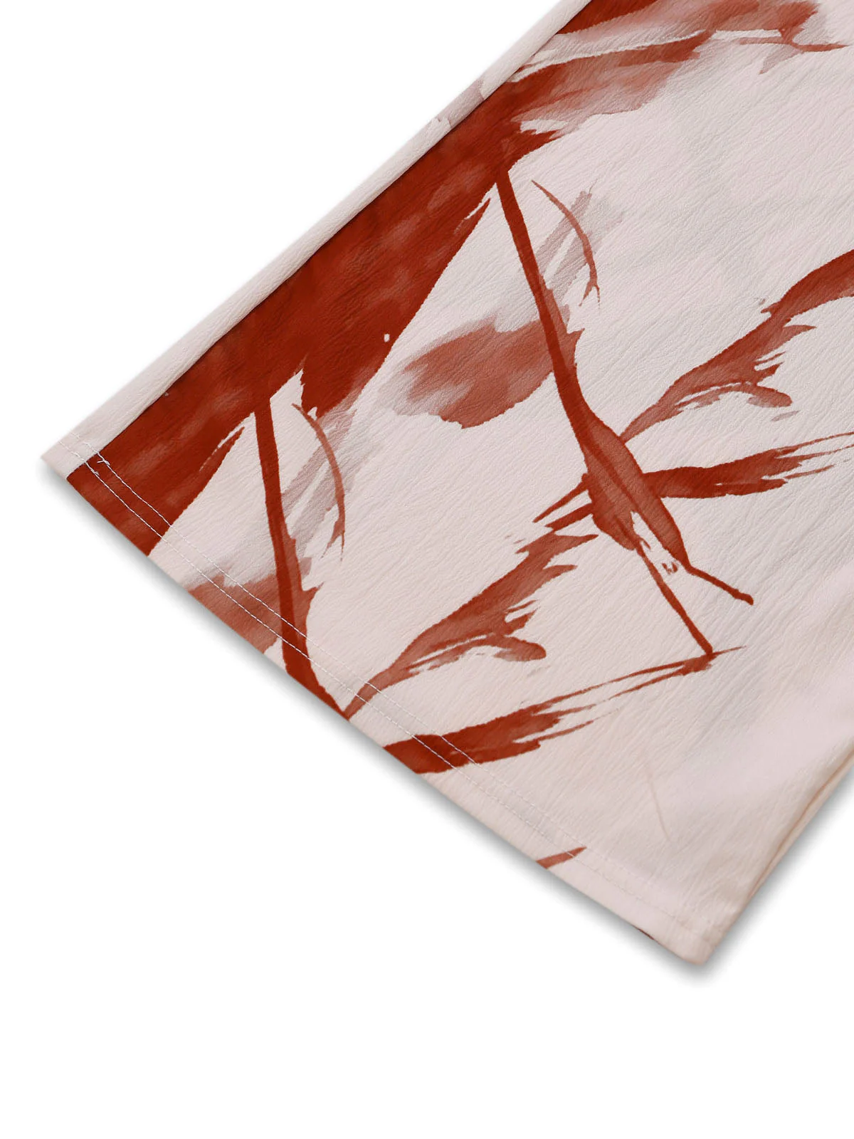 Combinaison Col Licou Imprimé Floral Marron Années 30 - Image 7