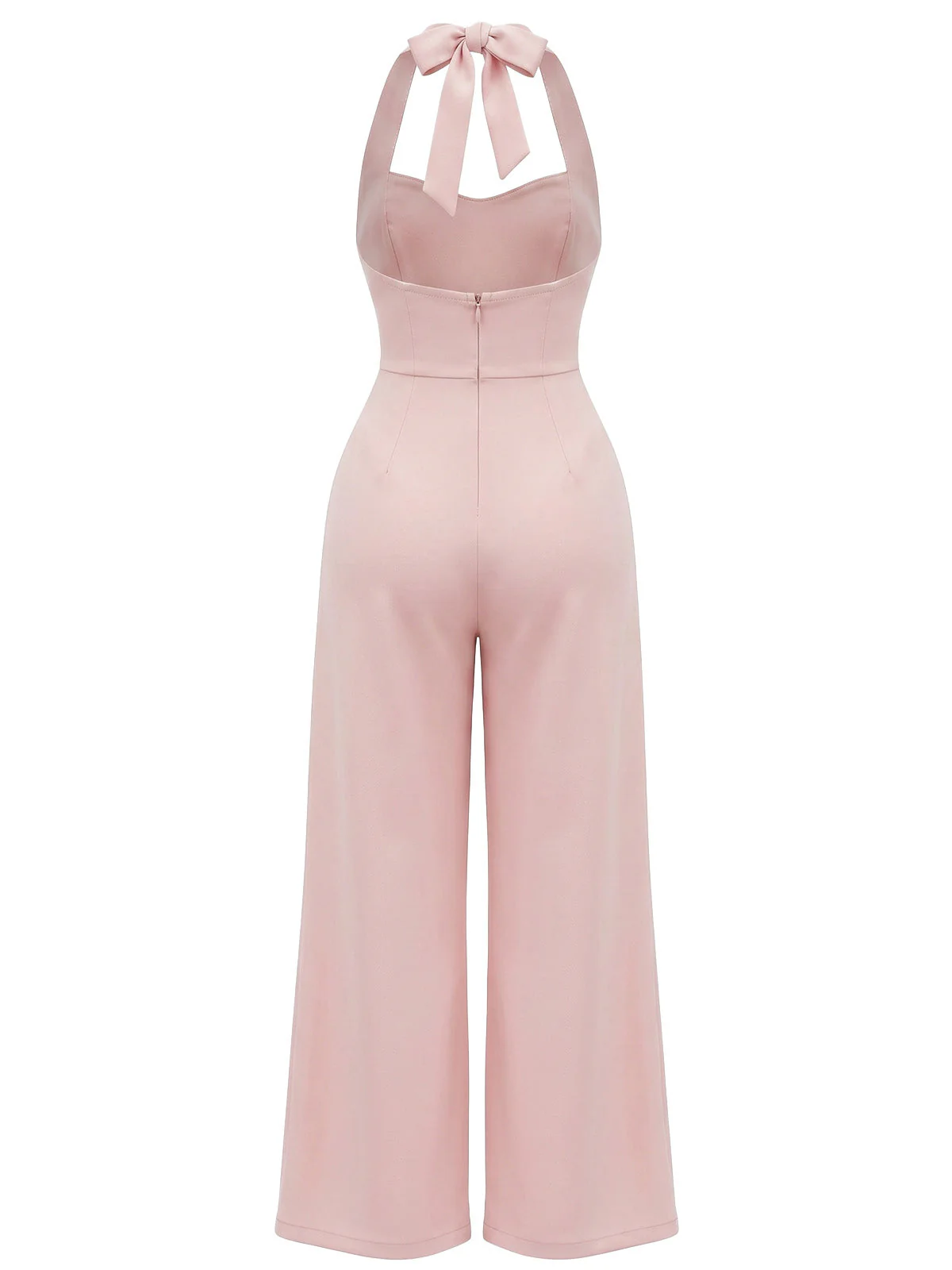 Combinaison minimaliste sans manches dos nu et halter années 1950 - Image 3