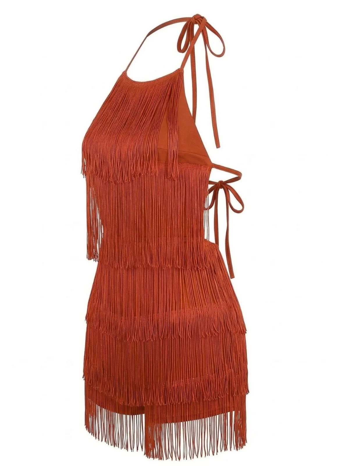 Combishort dos nu franges années 1960 - Image 3