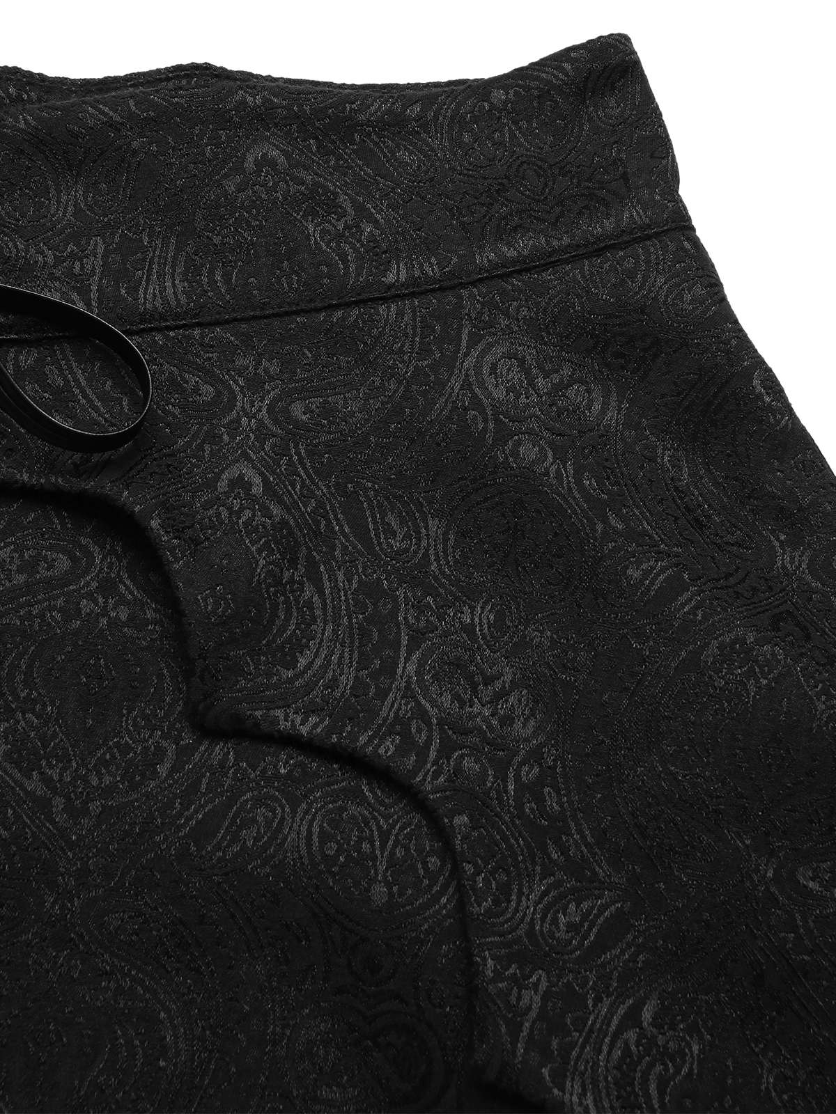 Combishort et cache-maillot style chauve-souris gothique noir des années 1950 - Image 17