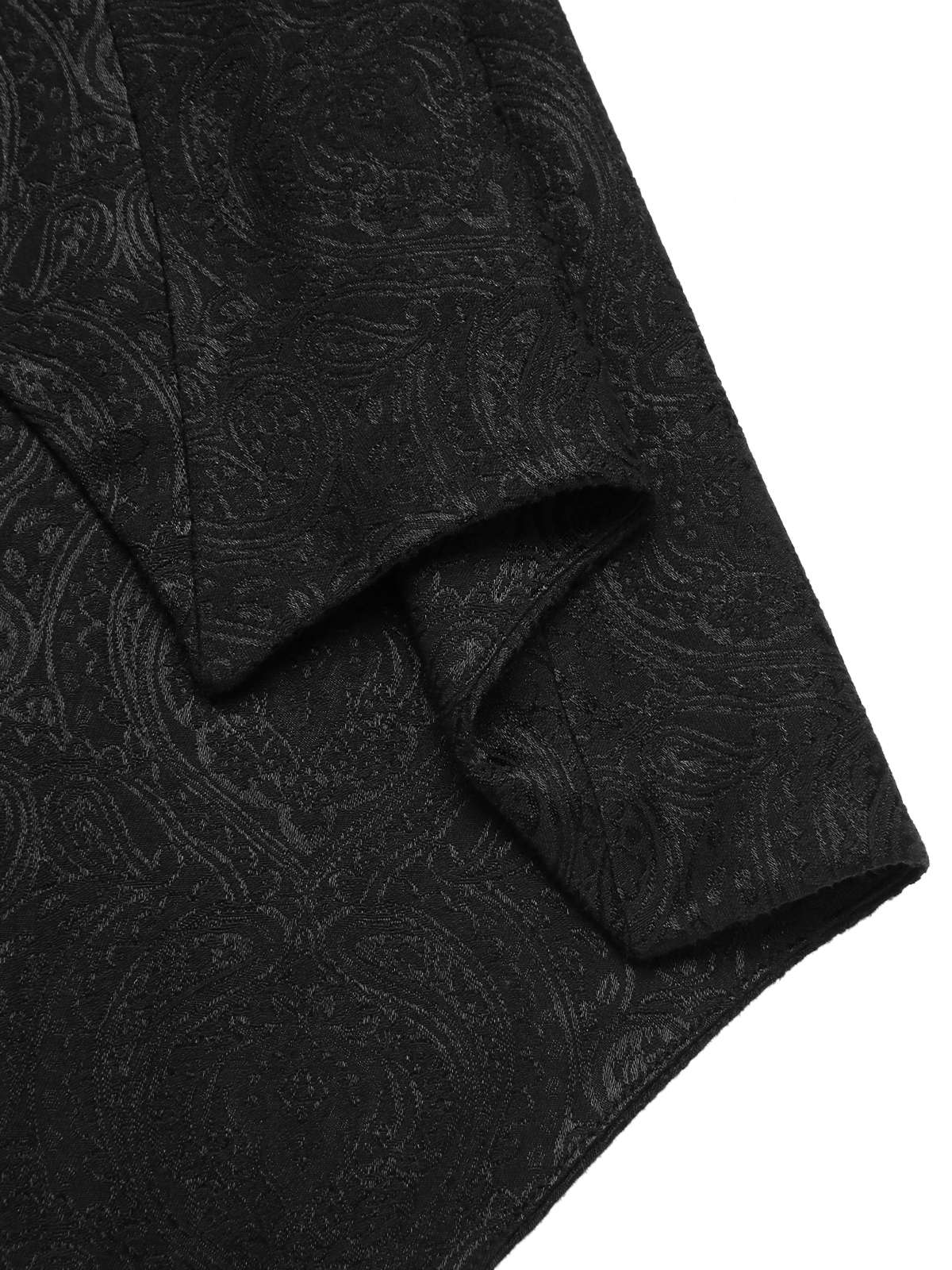 Combishort et cache-maillot style chauve-souris gothique noir des années 1950 - Image 18