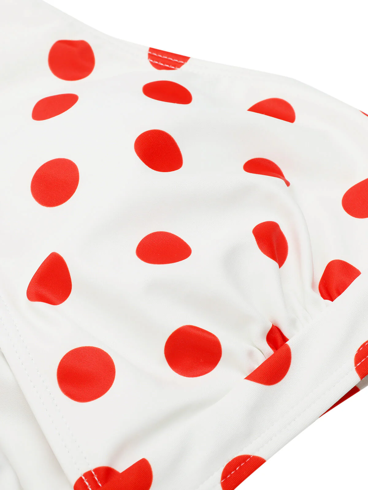 Ensemble bikini et tablier rétro à pois - Image 7