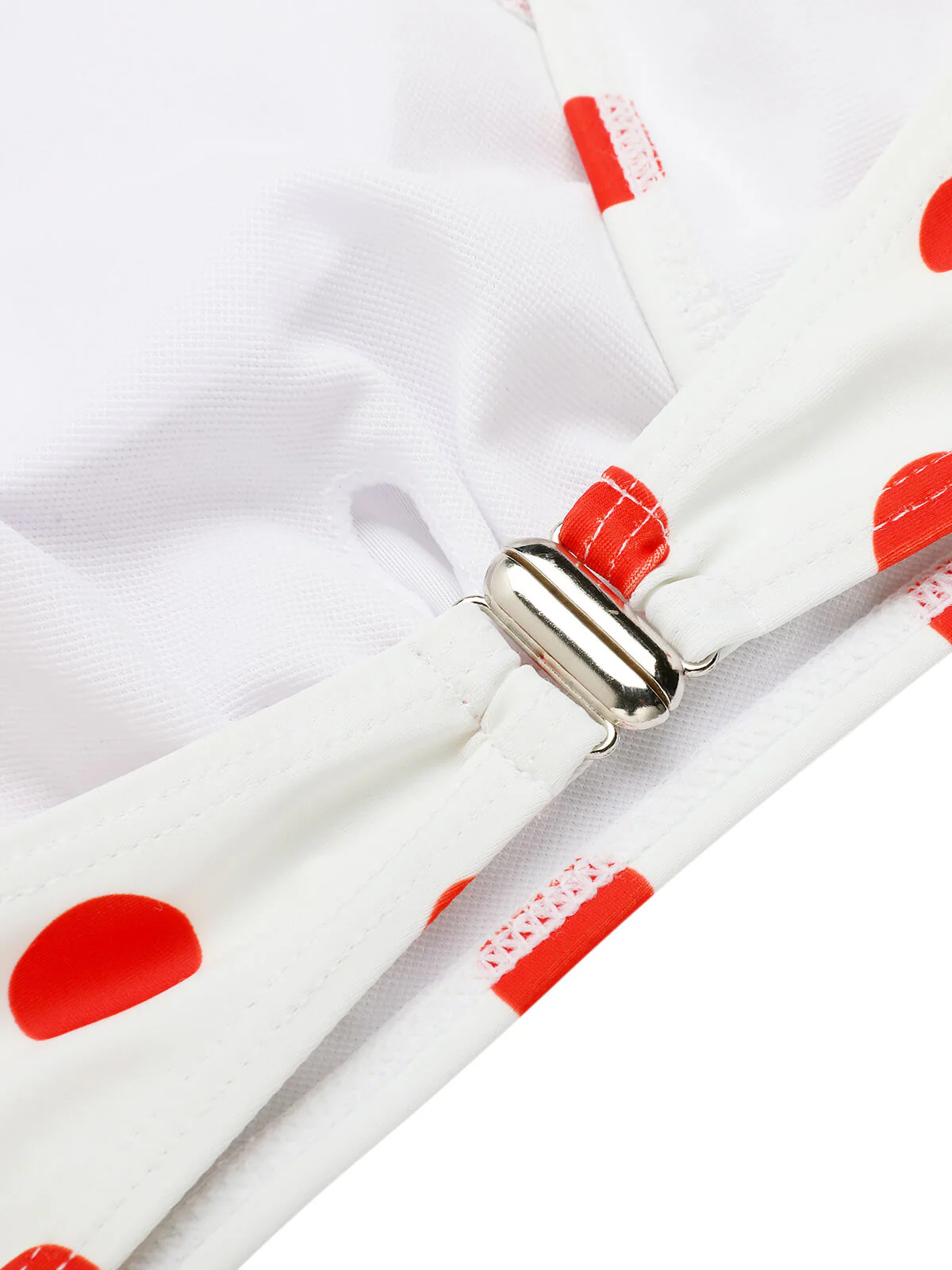 Ensemble bikini et tablier rétro à pois - Image 8