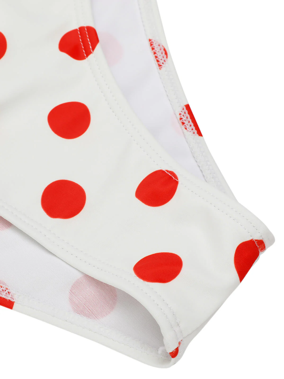 Ensemble bikini et tablier rétro à pois - Image 9