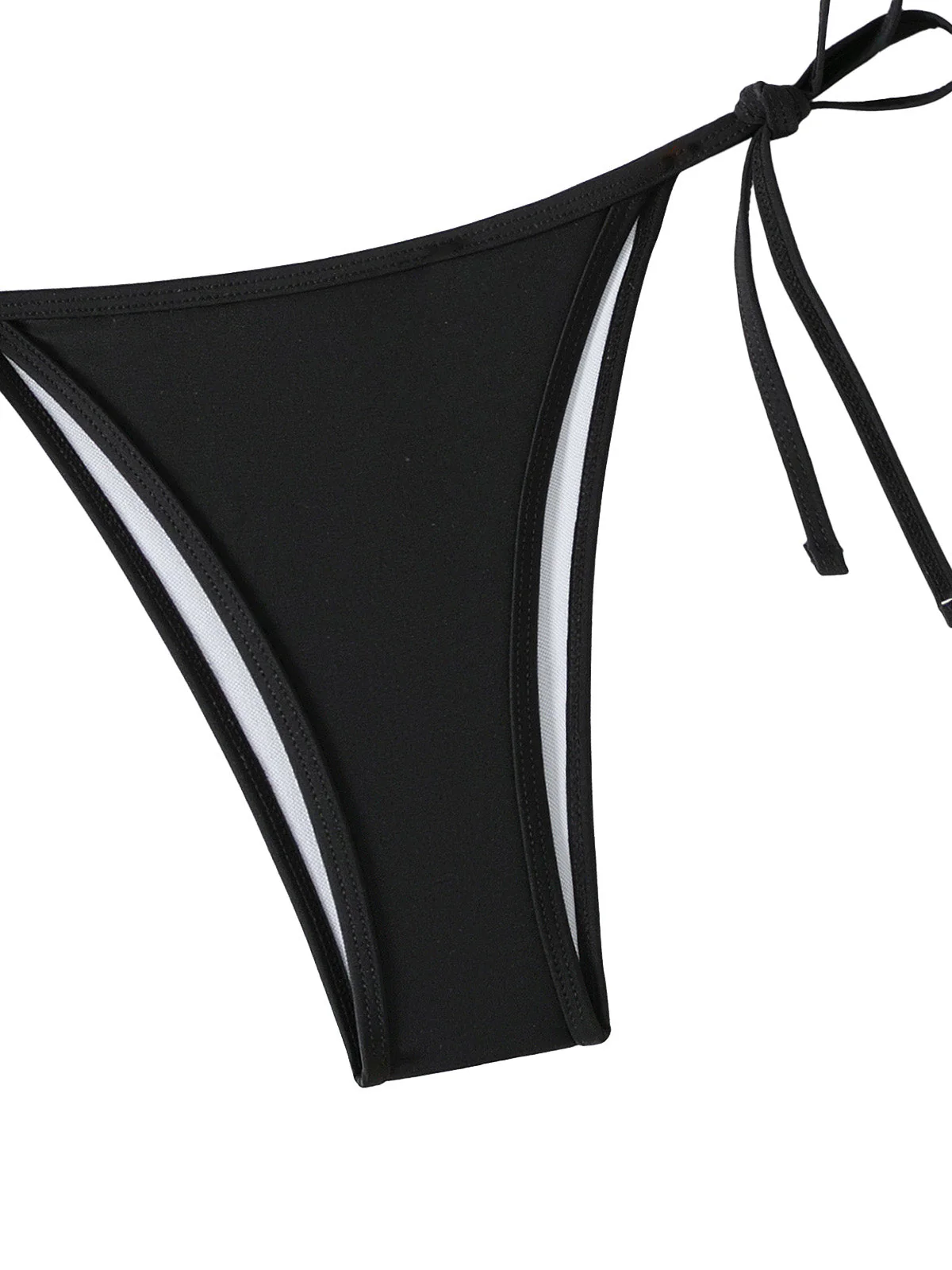 Ensemble bikini froncé à lacets style années 60 - Image 8