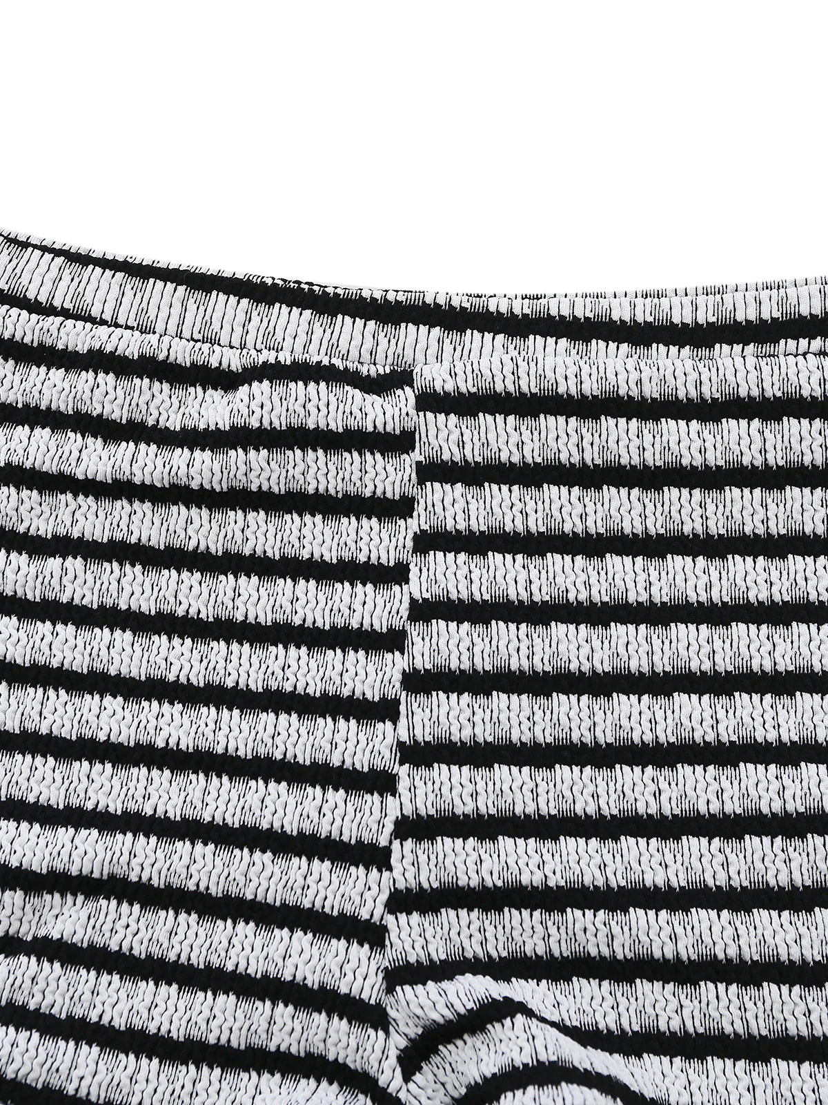 Ensemble bikini vintage rayé noir et blanc années 1930 - Image 6