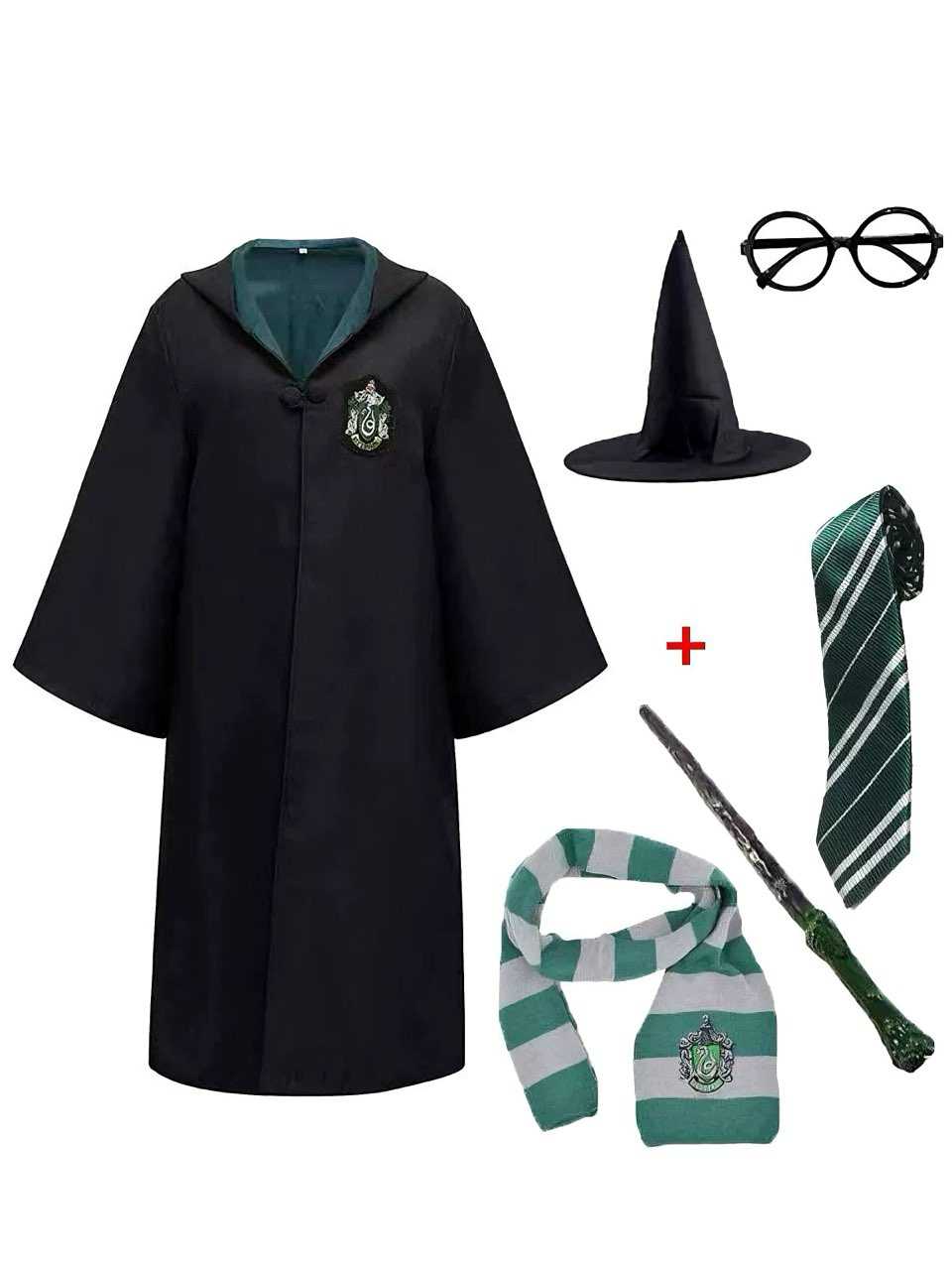 Ensemble de costumes d'école de sorciers Halloween années 1970 - Image 8
