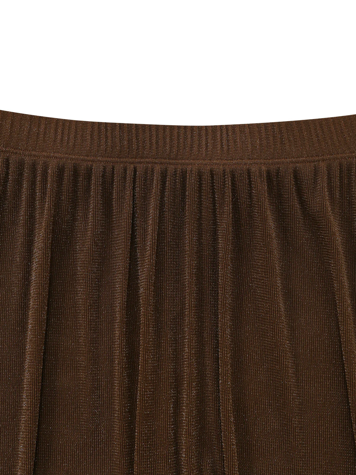 Ensemble de plage uni marron des années 1940 - Image 4