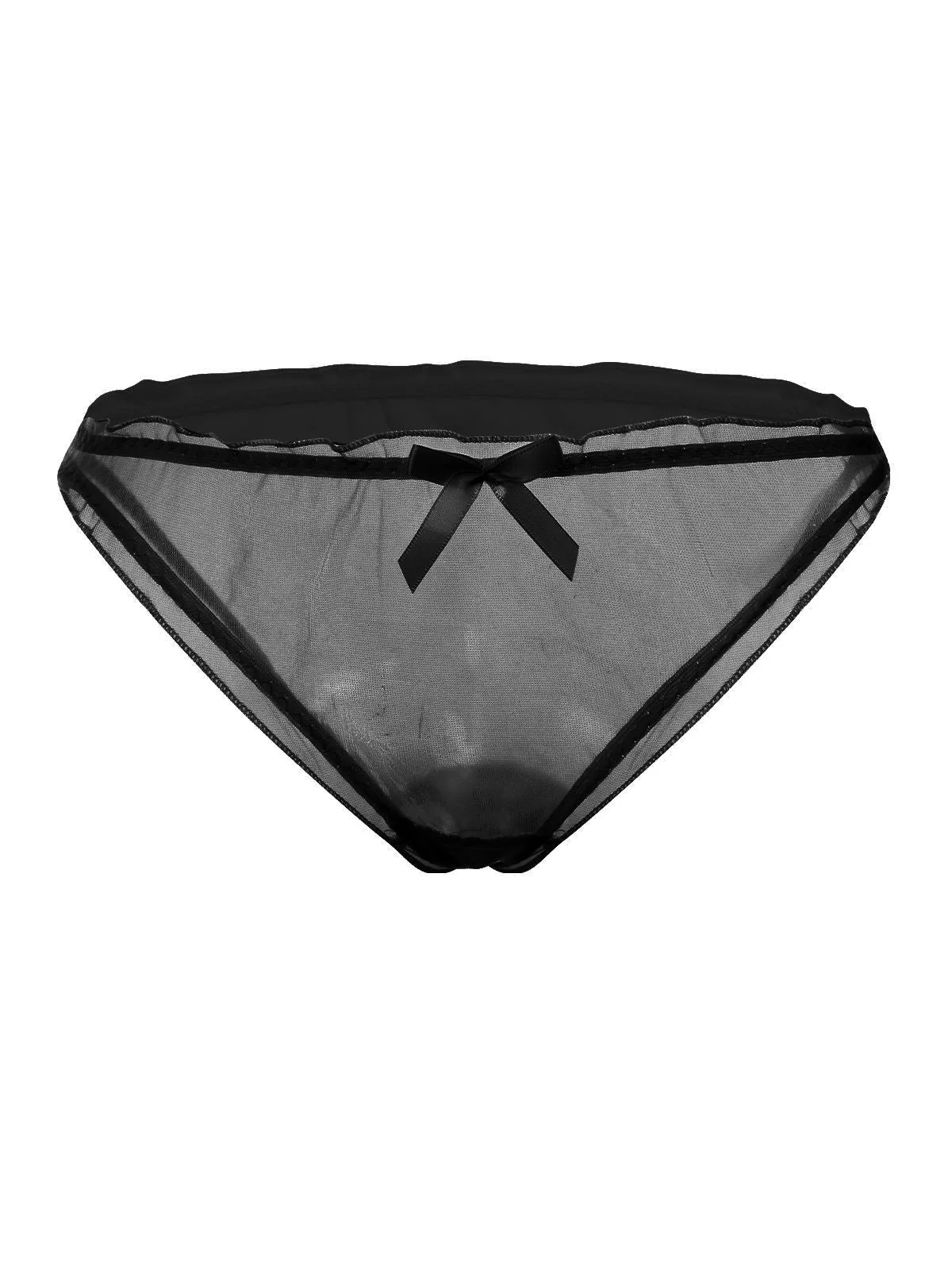 Ensemble de pyjama de ballet en maille transparente solide des années 60 - Image 3