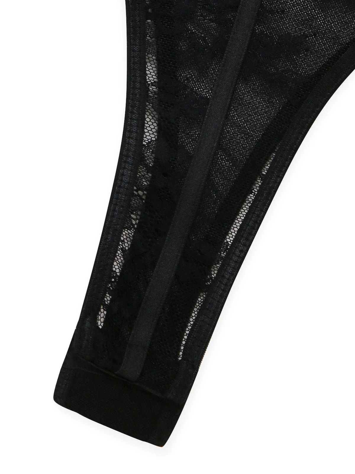 Ensemble lingerie body dentelle léopard tablier années 1980 - Image 12