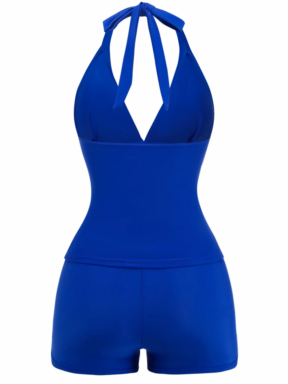 Ensemble tankini court halter années 1940 - Image 8
