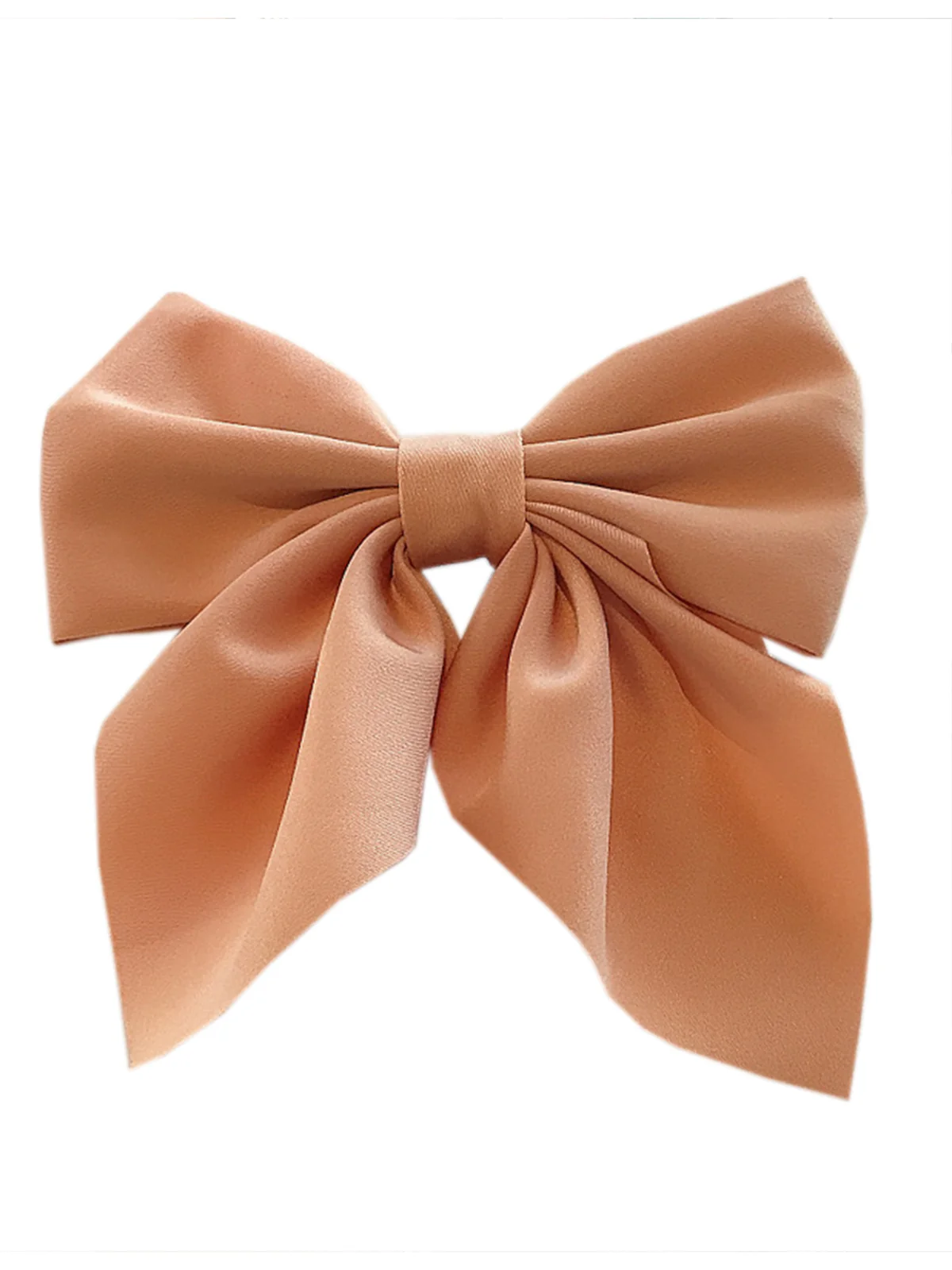 Épingle à Cheveux Vintage Avec Papillon Nœud Couleur Unie - Image 6