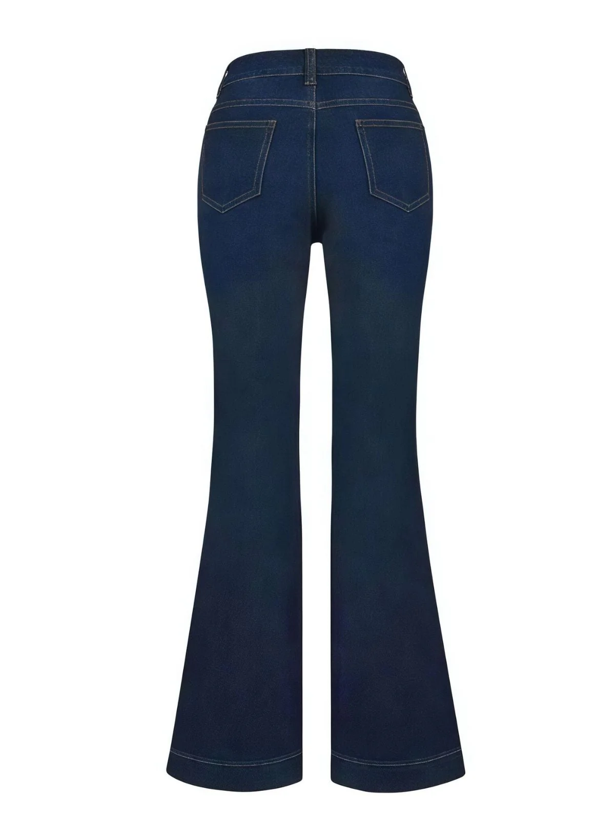 Jean évasé en denim à poches longues des années 1950 - Image 3