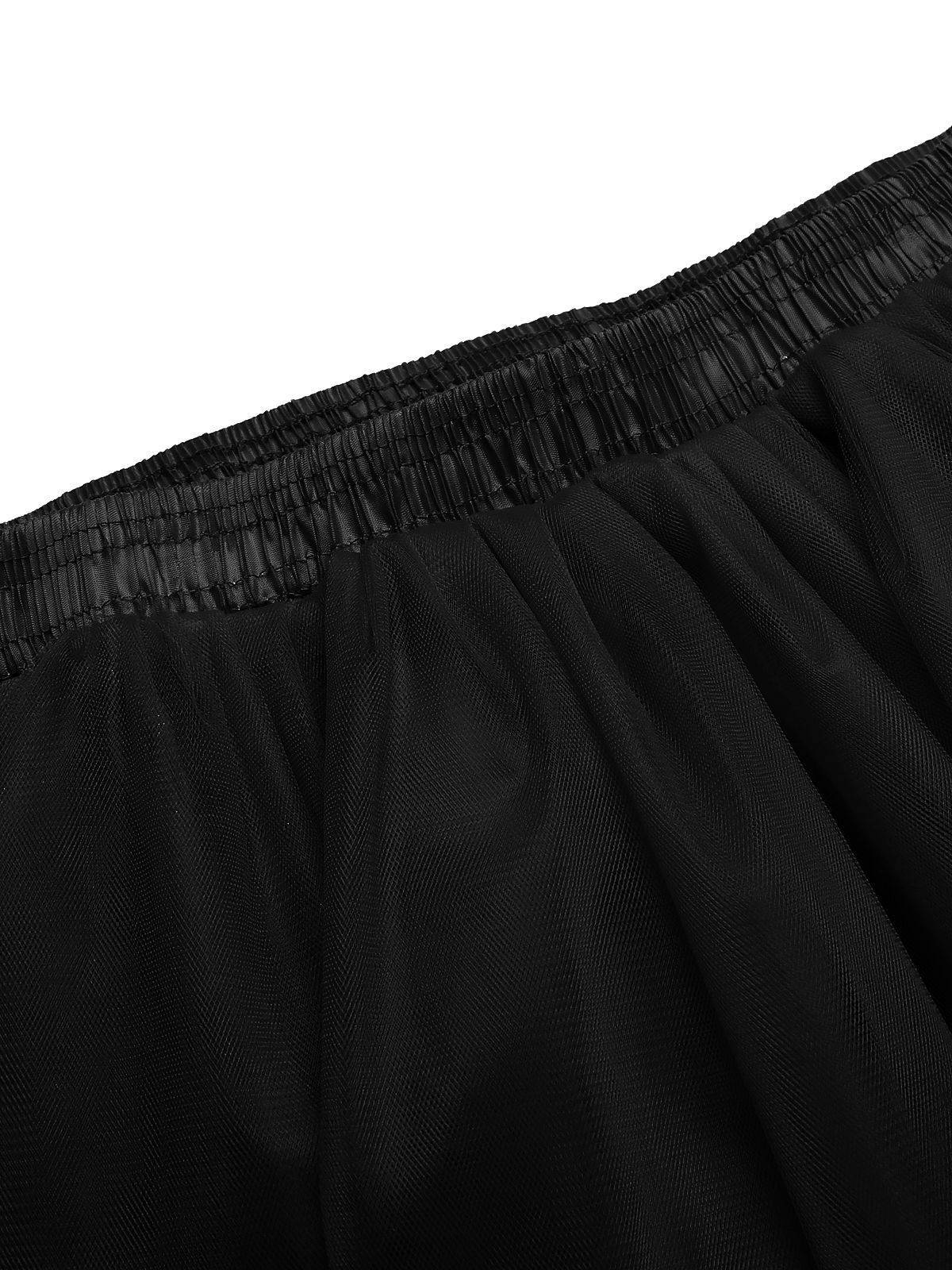 Jupon Années 50 Solid en Tulle - Image 4