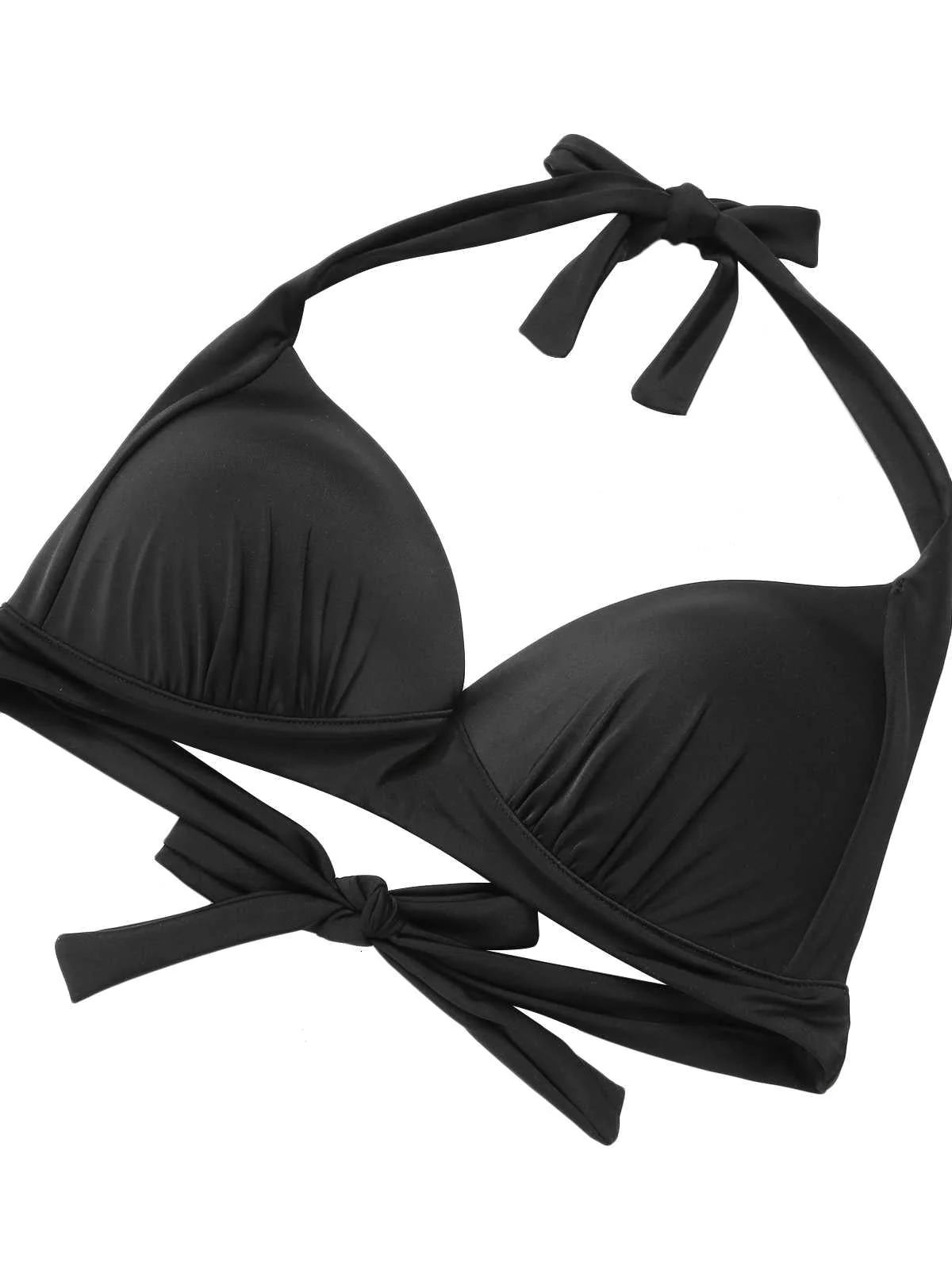 Maillot de bain à lacets à carreaux licou des années 1950 - Image 5