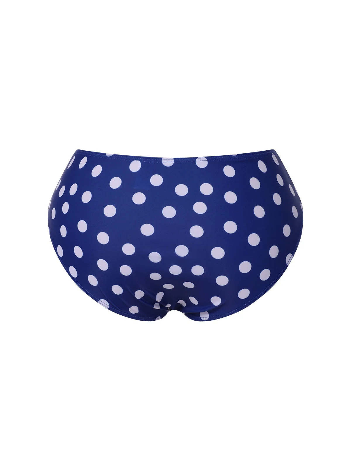 Maillot de bain à pois et bretelles croisées des années 1930 - Image 5