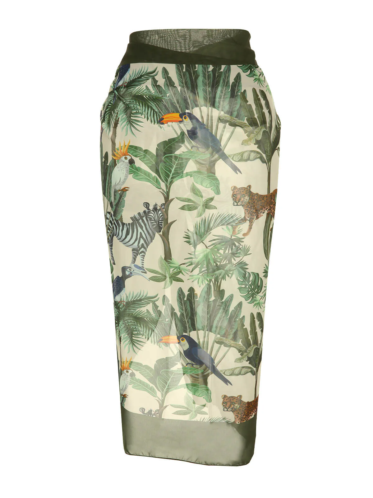 Maillot de bain et cache-maillot en forme de feuille de palmier des années 1960 - Image 11
