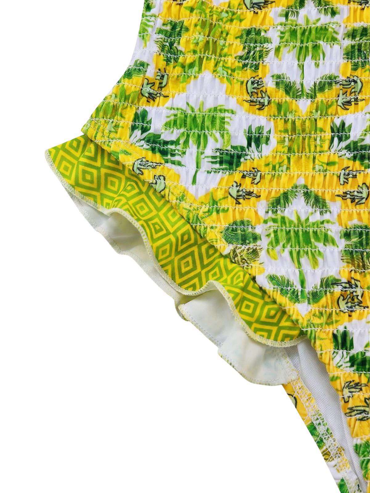 Maillot de bain imprimé cocotier tropical années 1960 - Image 8