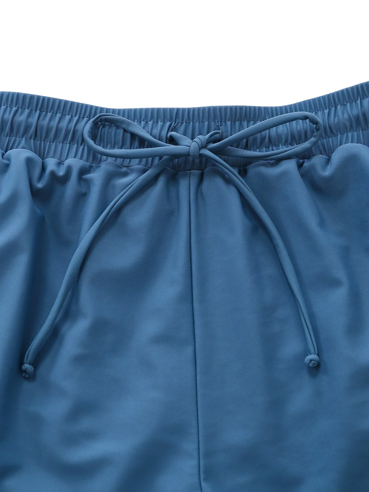 Maillot de bain rayé bleu poches et fronces années 1940 - Image 6
