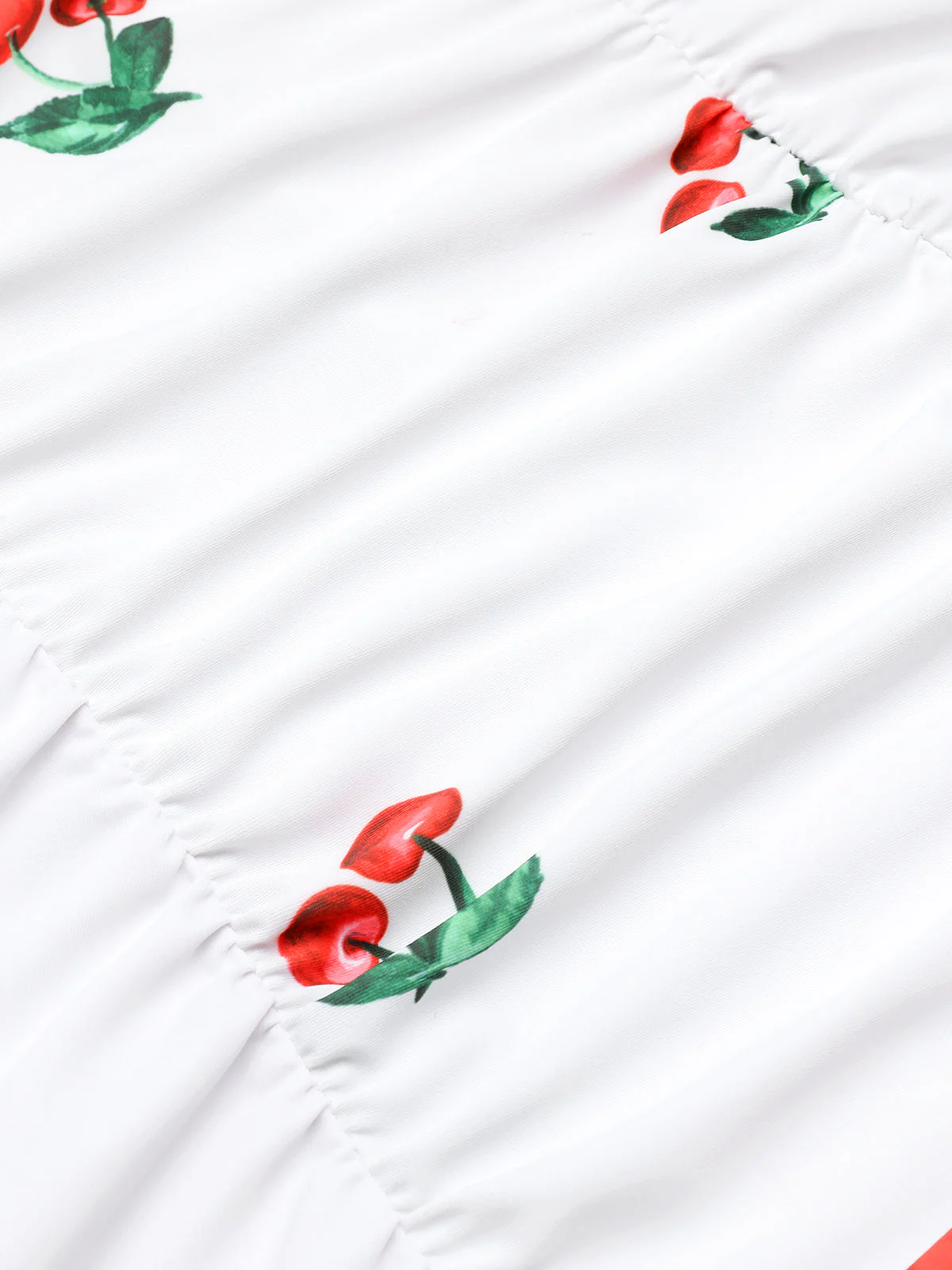 Maillot de Bain Une Pièce cerise été rétro - Image 5