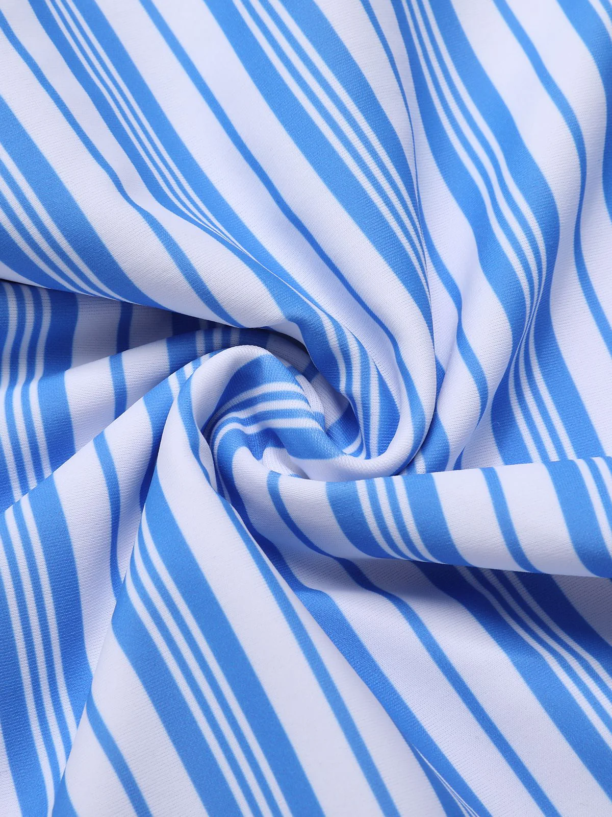 Maillot de bain une pièce rayé bleu des années 1930 - Image 4