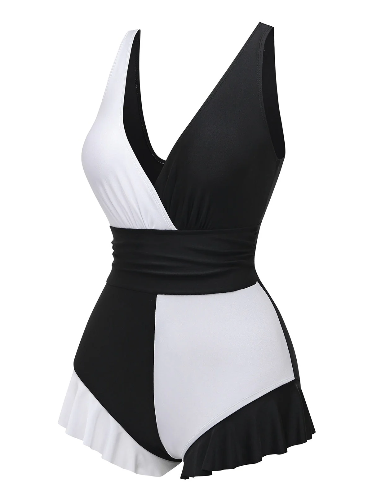 Maillot de bain volants coloré 1960s - Image 3