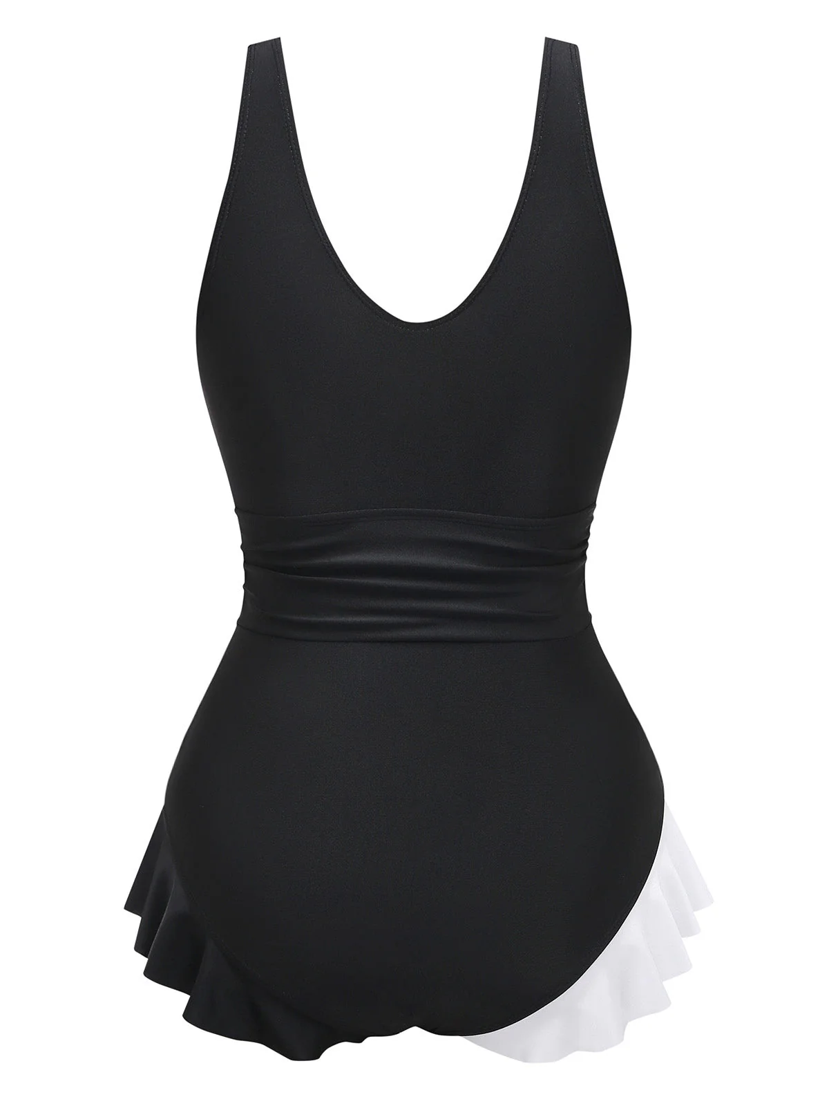Maillot de bain volants coloré 1960s - Image 4