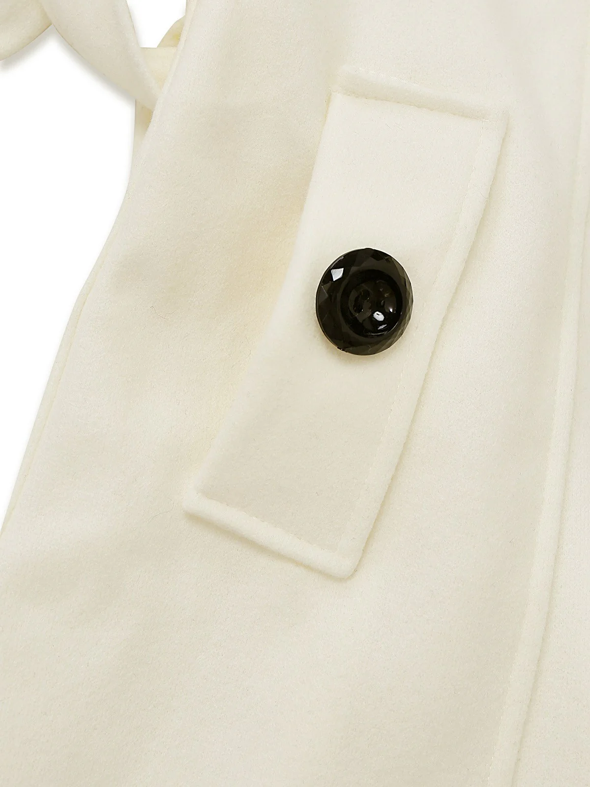 Manteau à boutons amovibles en fausse fourrure des années 1940 - Image 6