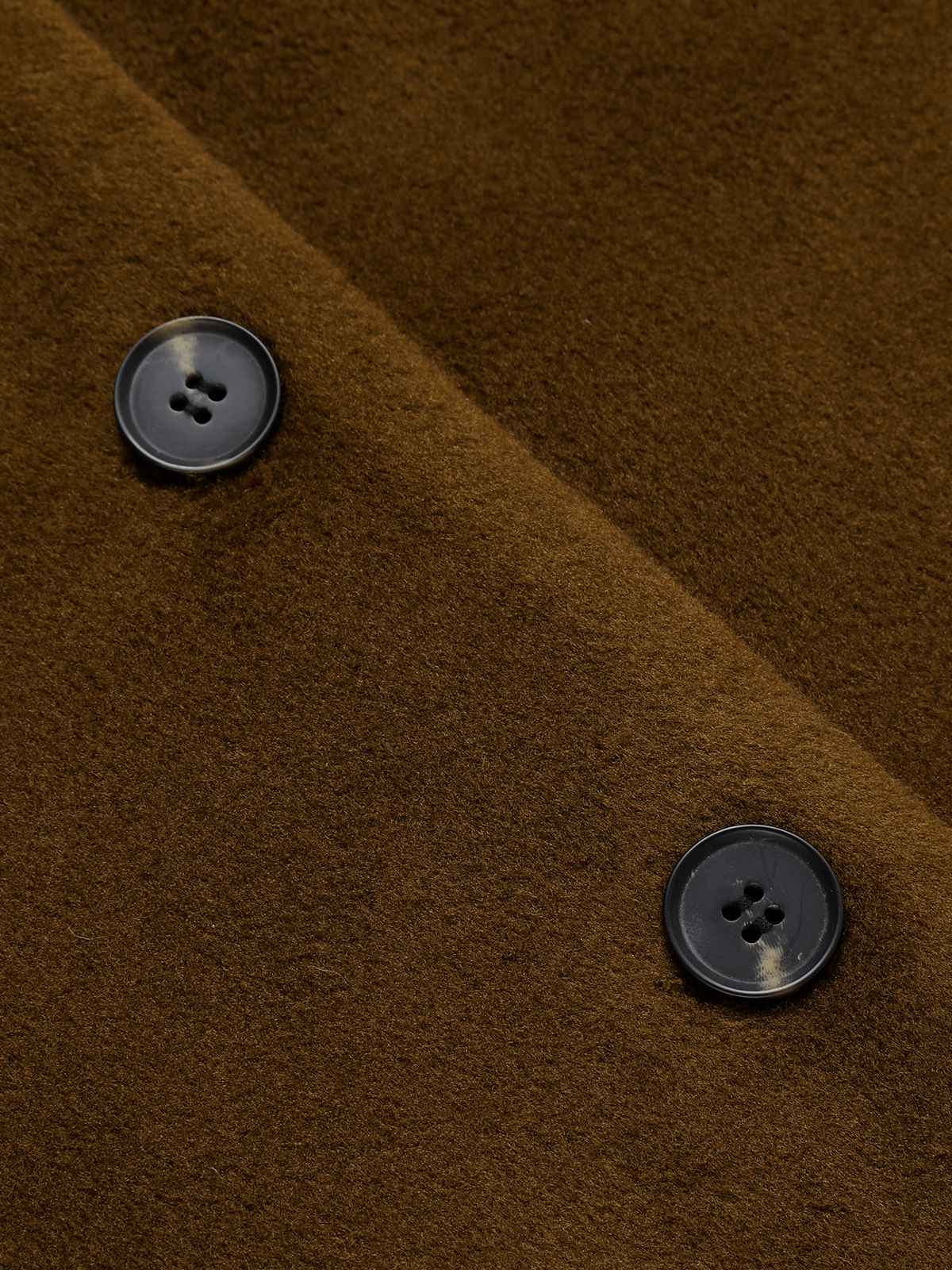 Manteau ceinturé à col en fourrure marron des années 1940 - Image 6