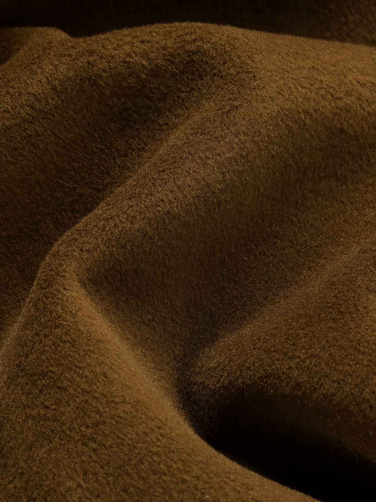 Manteau ceinturé à col en fourrure marron des années 1940 - Image 8