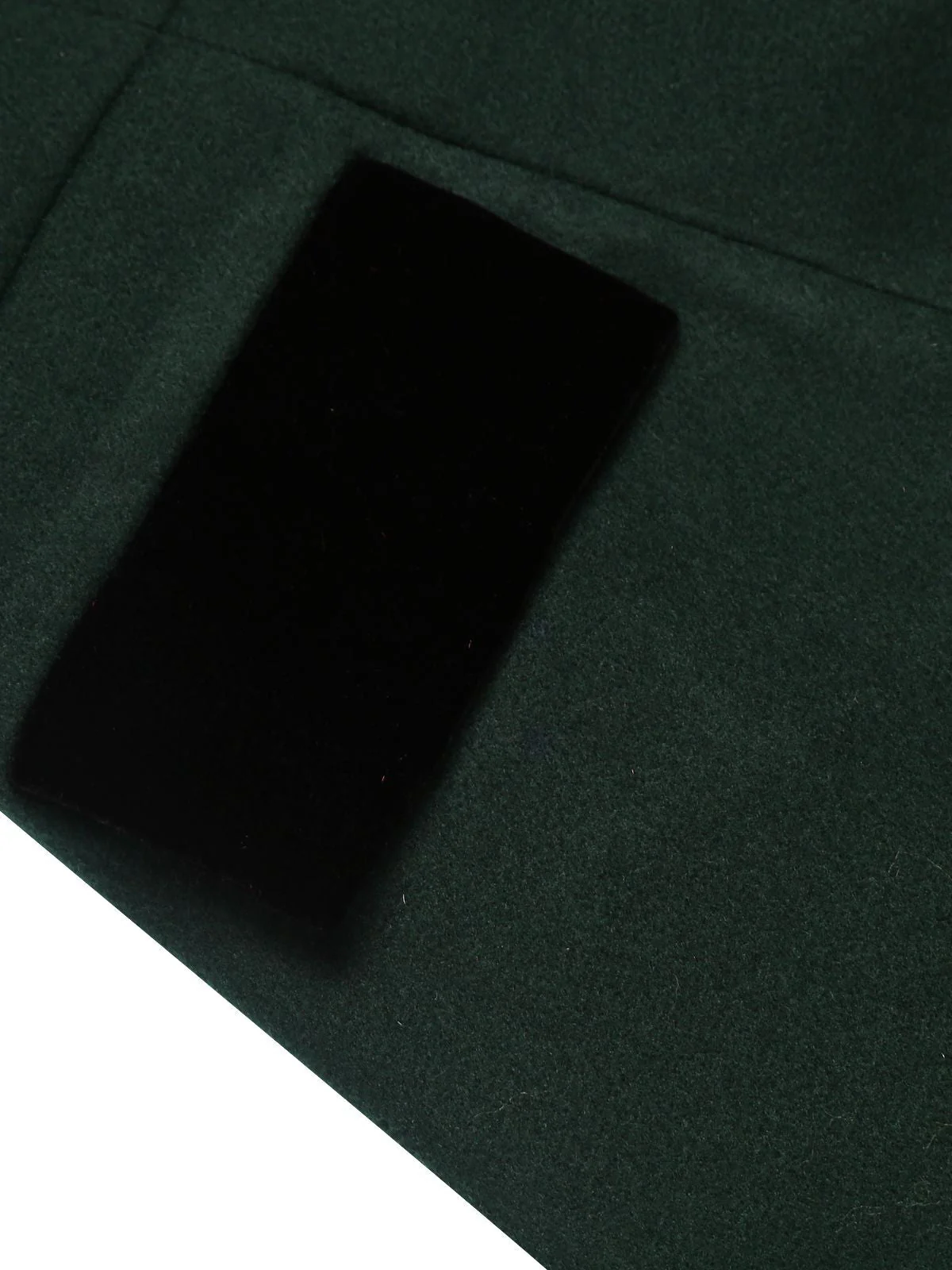 Manteau croisé bleu contrasté à boutons des années 40 - Image 17